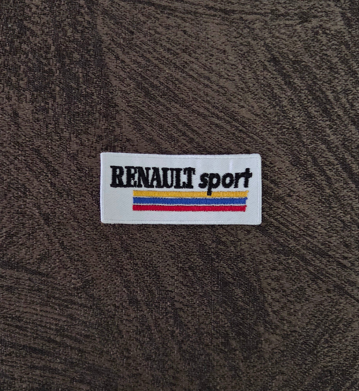 Patch Renault Sport Ricamata Termoadesiva e da cucire 7x3 cm