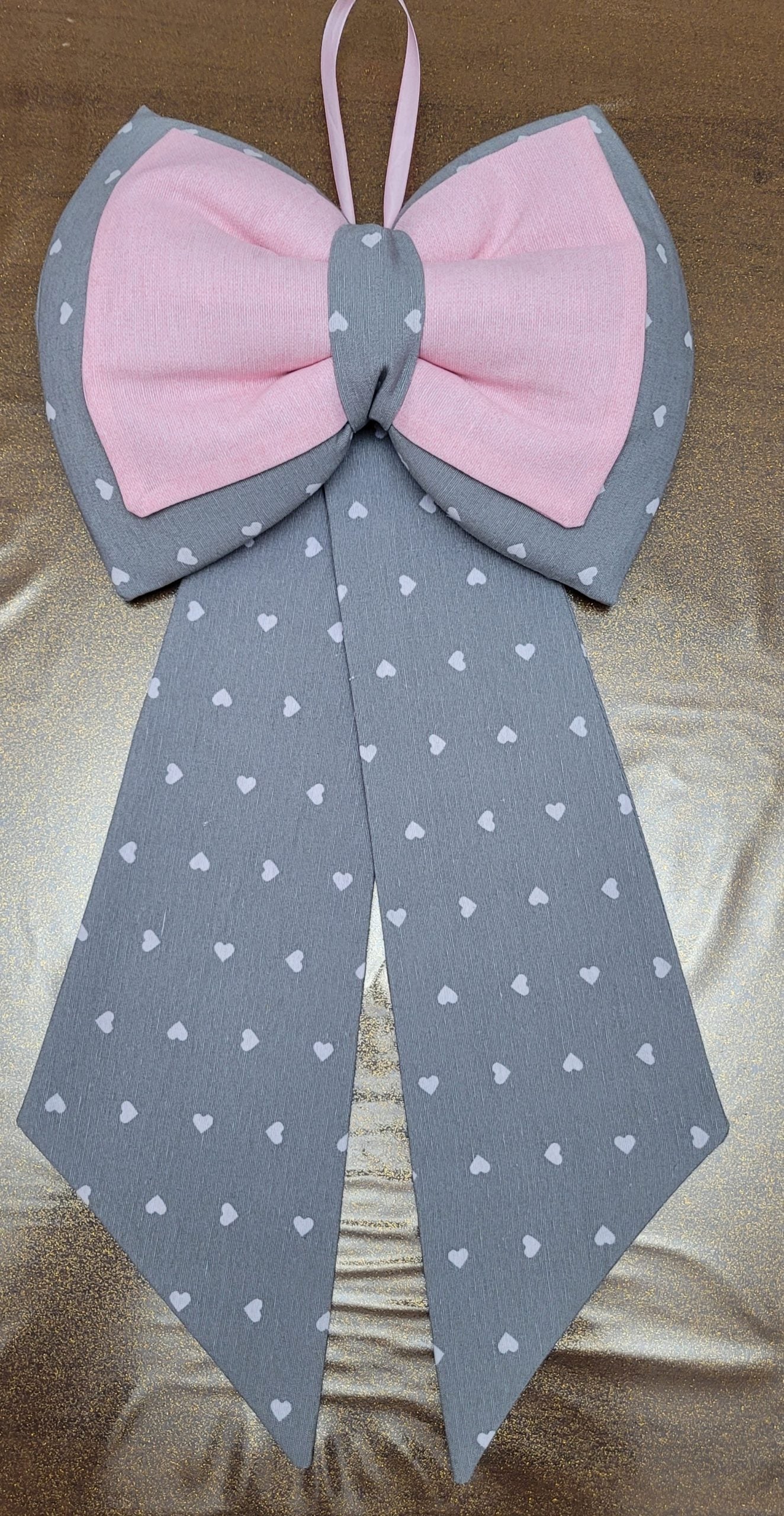 Customizable handmade birth bow