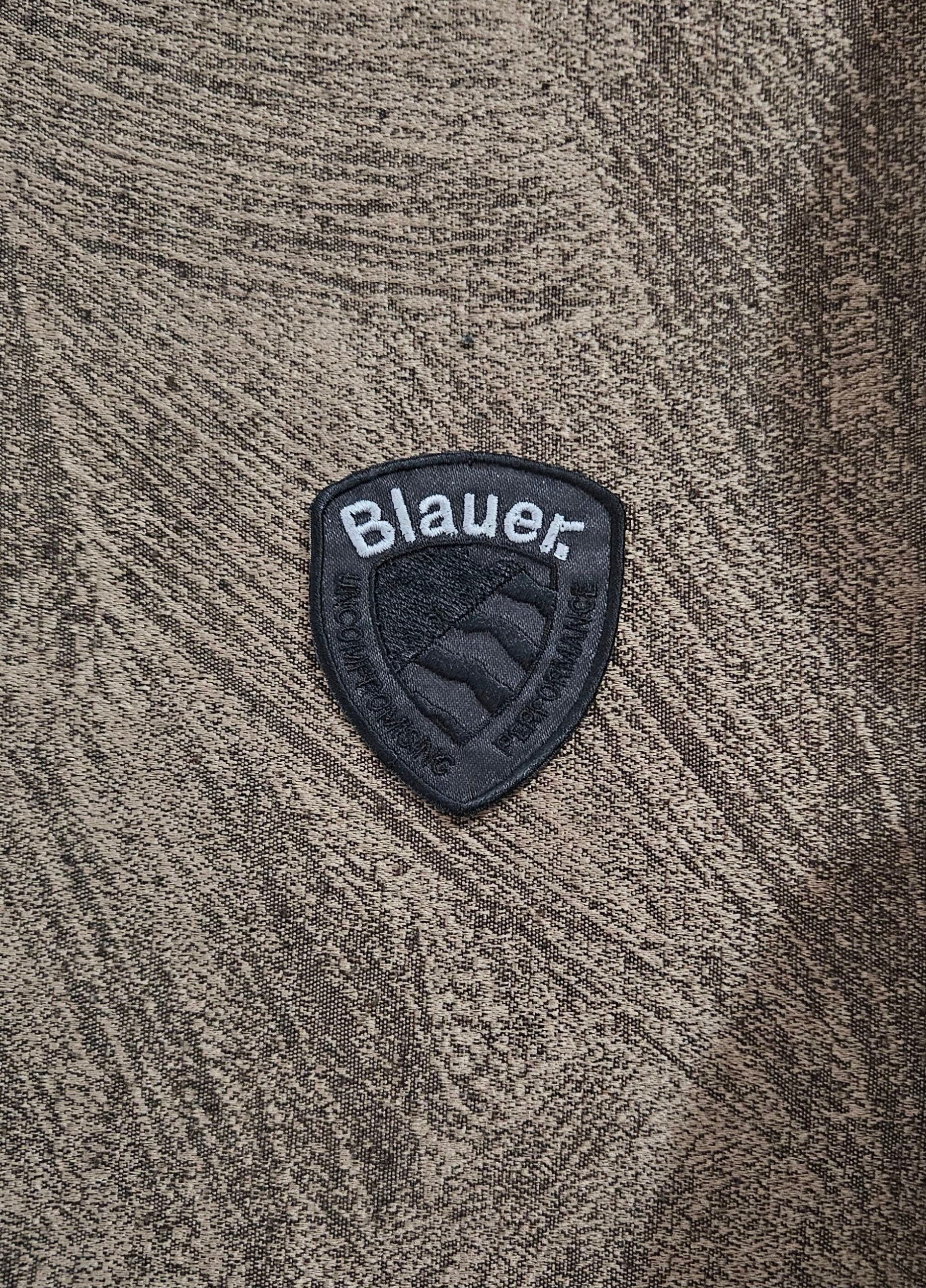Patch Toppa Replica Blauer Nero/Grigio 6.5X5.5cm Ricamata Termoadesiva o da Cucire