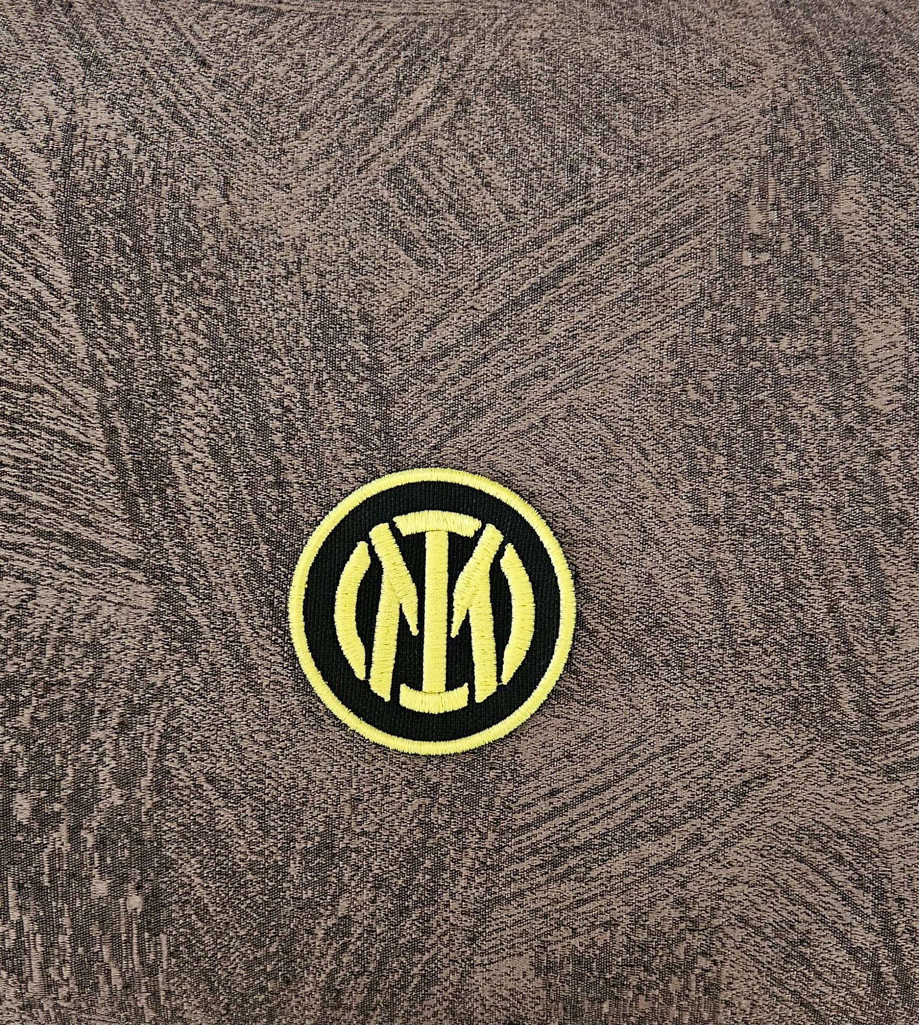 TOPPA PATCH Inter Calcio RICAMATA TERMOADESIVA e DA CUCIRE Diametro 7,5cm