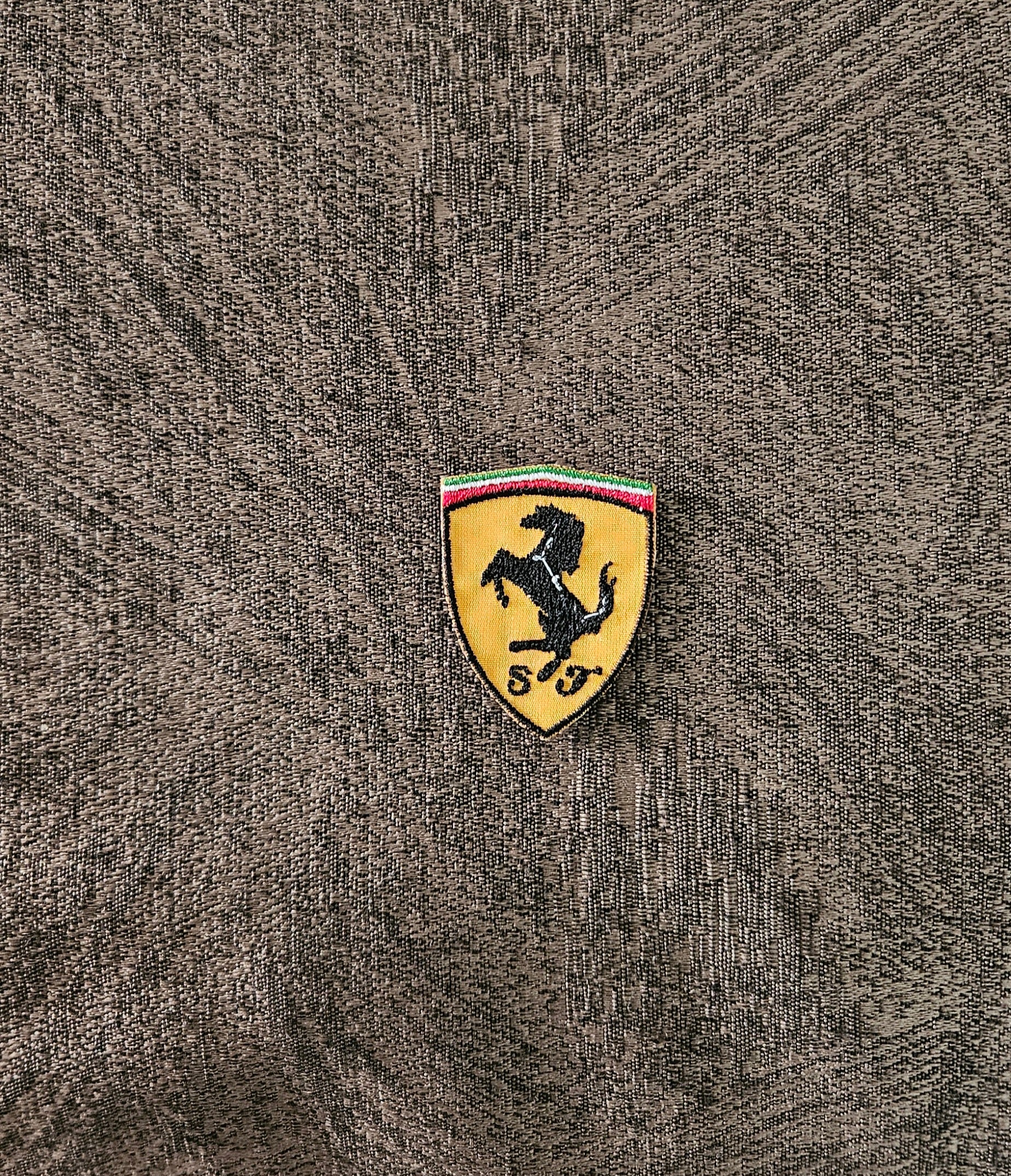 Patch Toppa F1 Ferrari 4.5X3.5CM Termoadesiva e da Cucire
