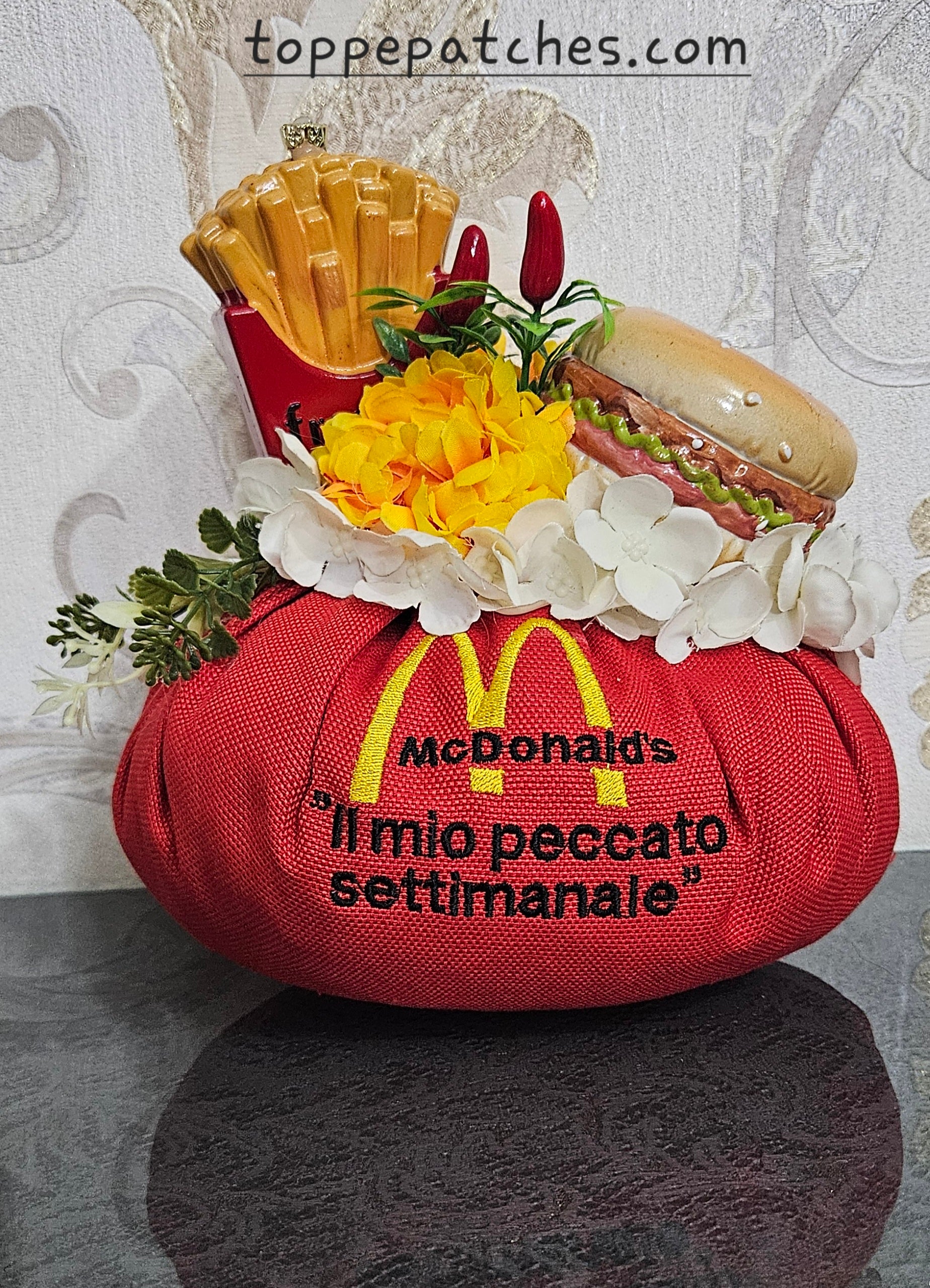 Bon Bon Decorative Handmade Embroidered Customizable Diameter 70cm