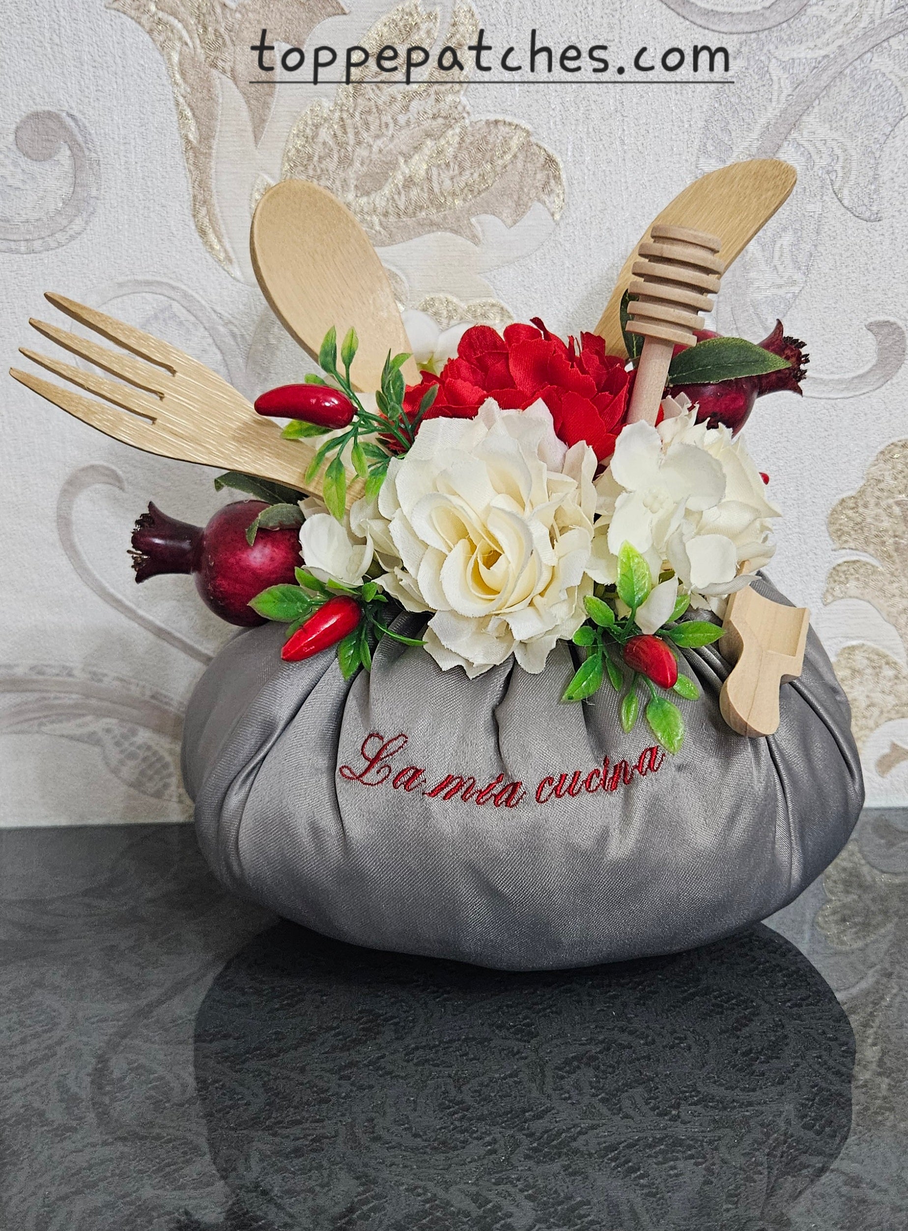 Bon Bon Decorative Handmade Embroidered Customizable Diameter 70cm