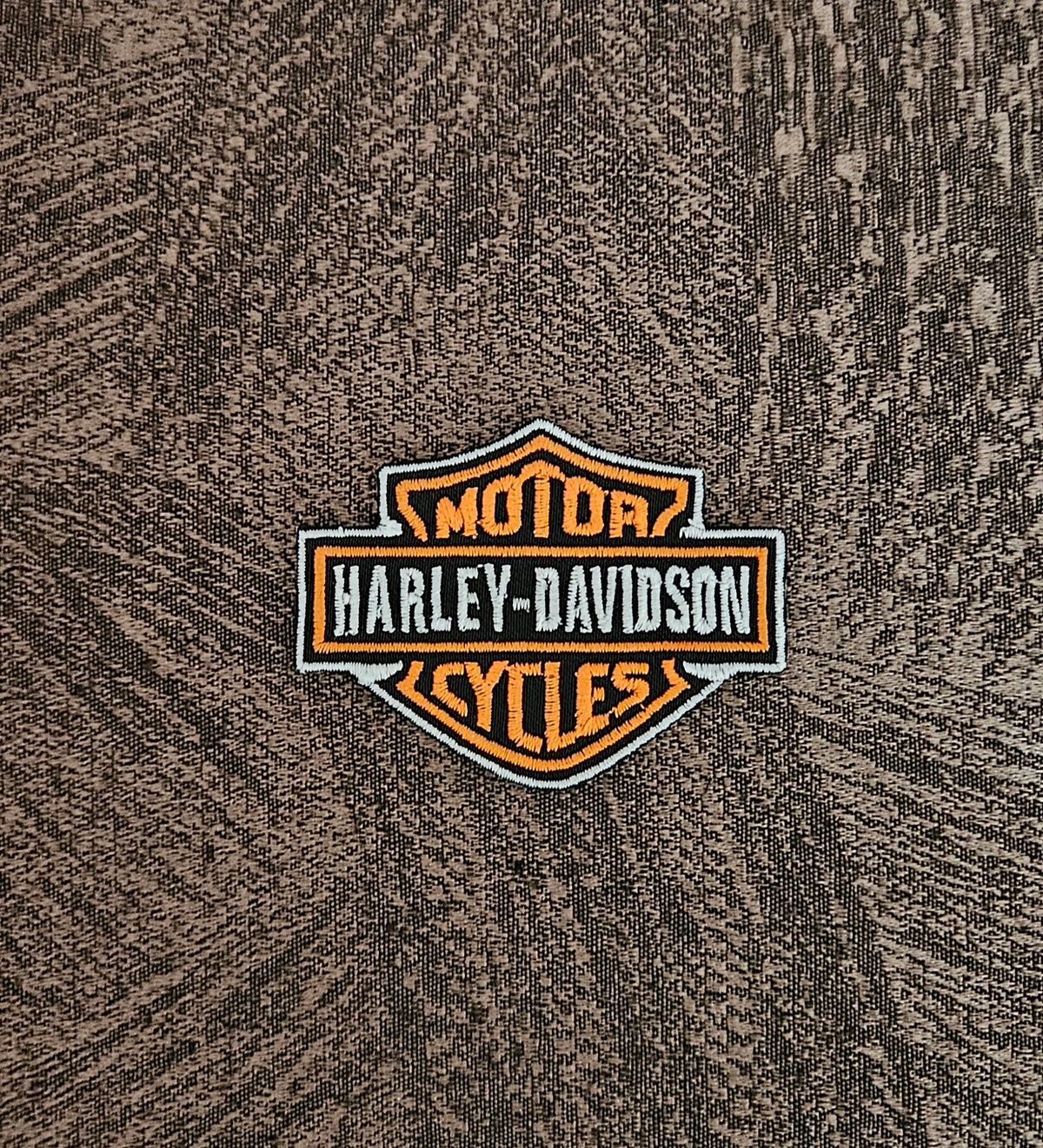 Harley Davidson Embroidered Patch 8x5cm Iron-on or Sew-on