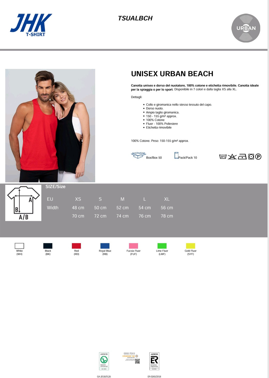 Canotta Unisex ULTIMO Ricamata!