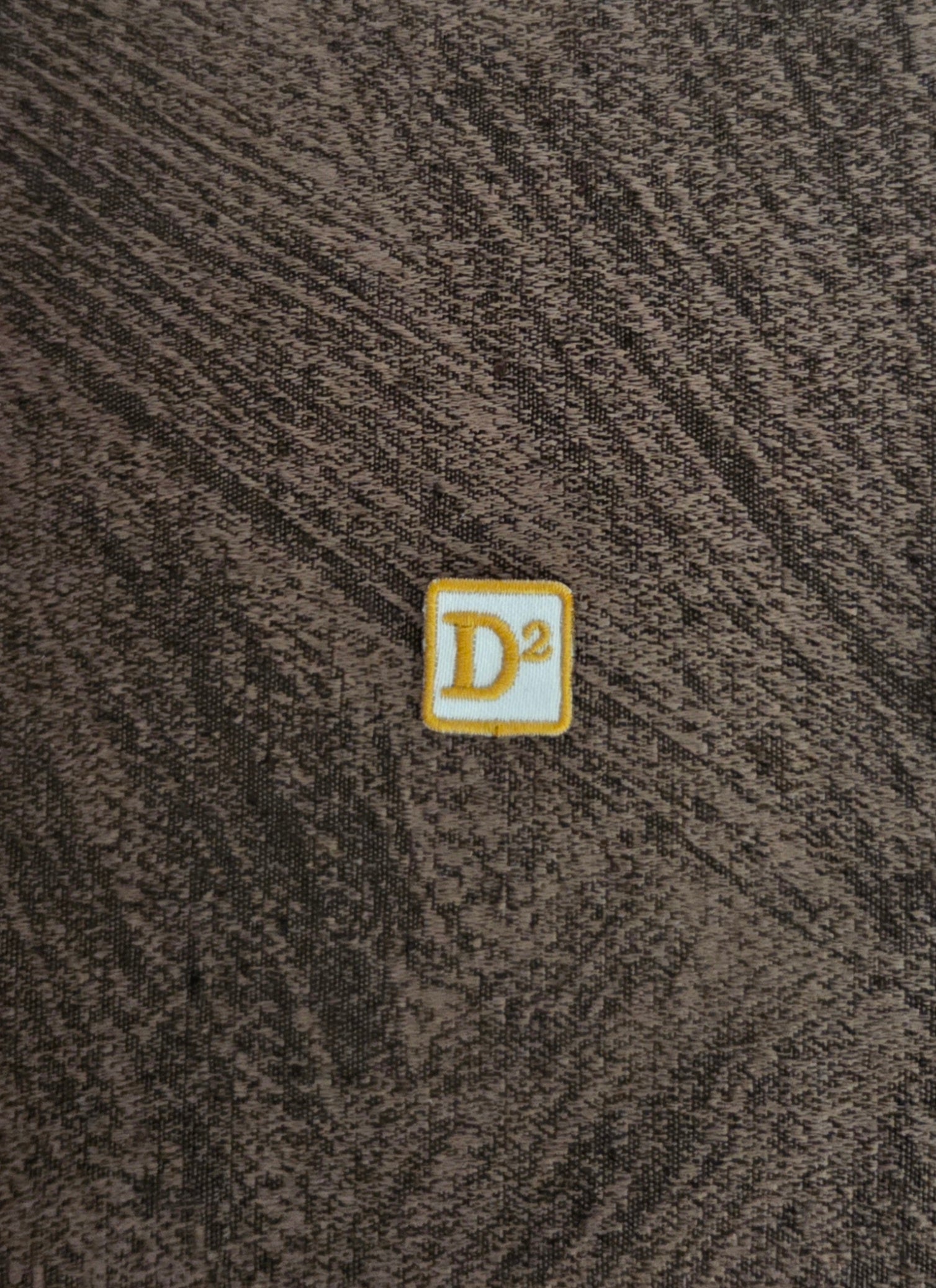 Patch Toppa Ricamata Replica D2 Icon Dsquared2 Termoadesiva e da Cucire 2.2x2CM