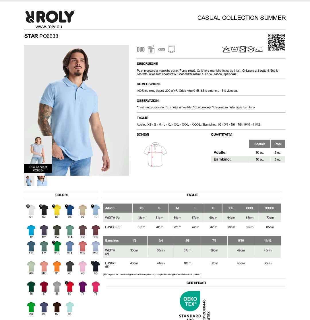 Polo Vigili del Fuoco VDF Logo+Scritta Ricamata Personalizzabile Piombo/Scuro