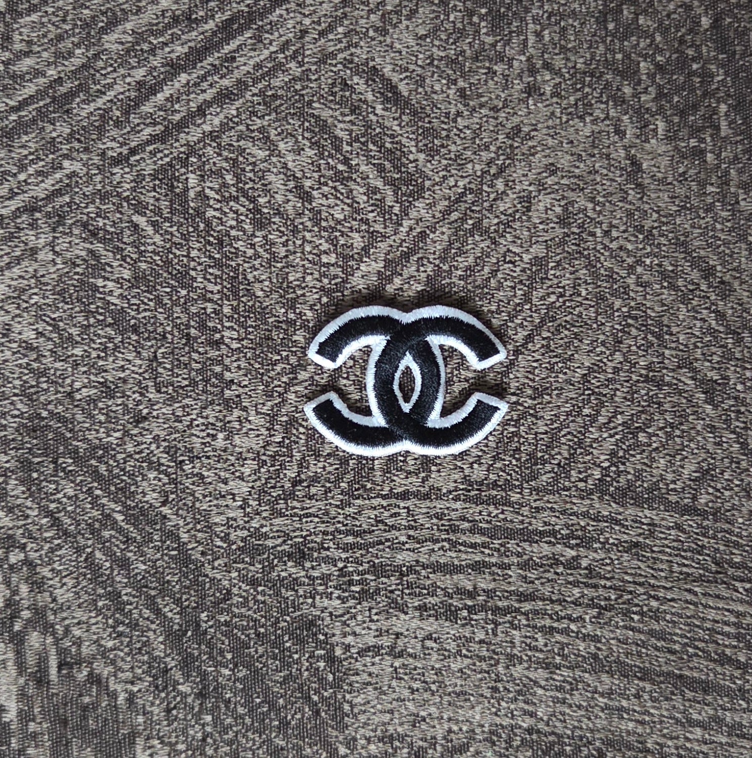 Toppa patch Replica Chanel Ricamata Termoadesiva e da Cucire 4x3cm