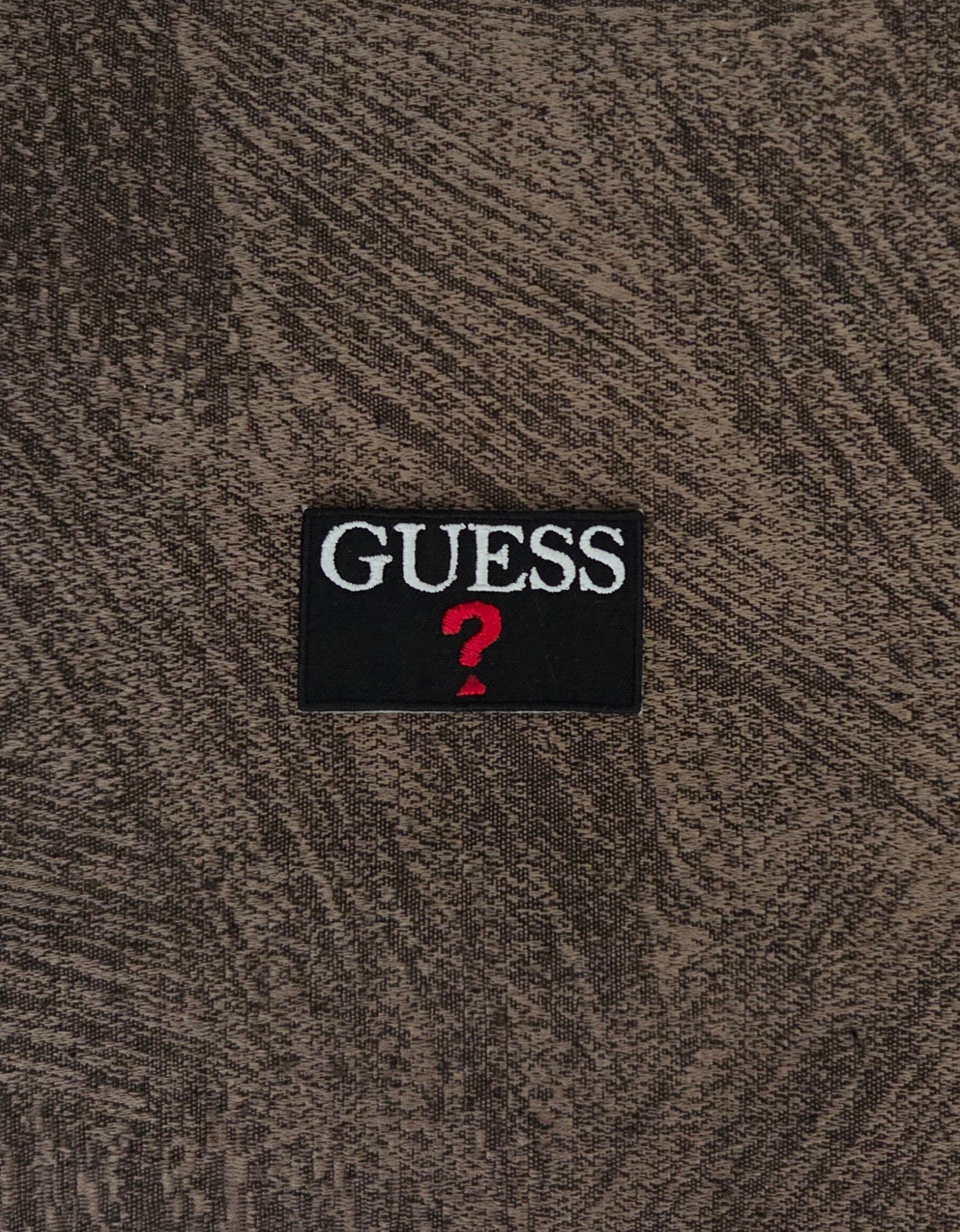Patch Toppa Replica Guess 5x2cm Ricamata Termoadesiva e da Cucire