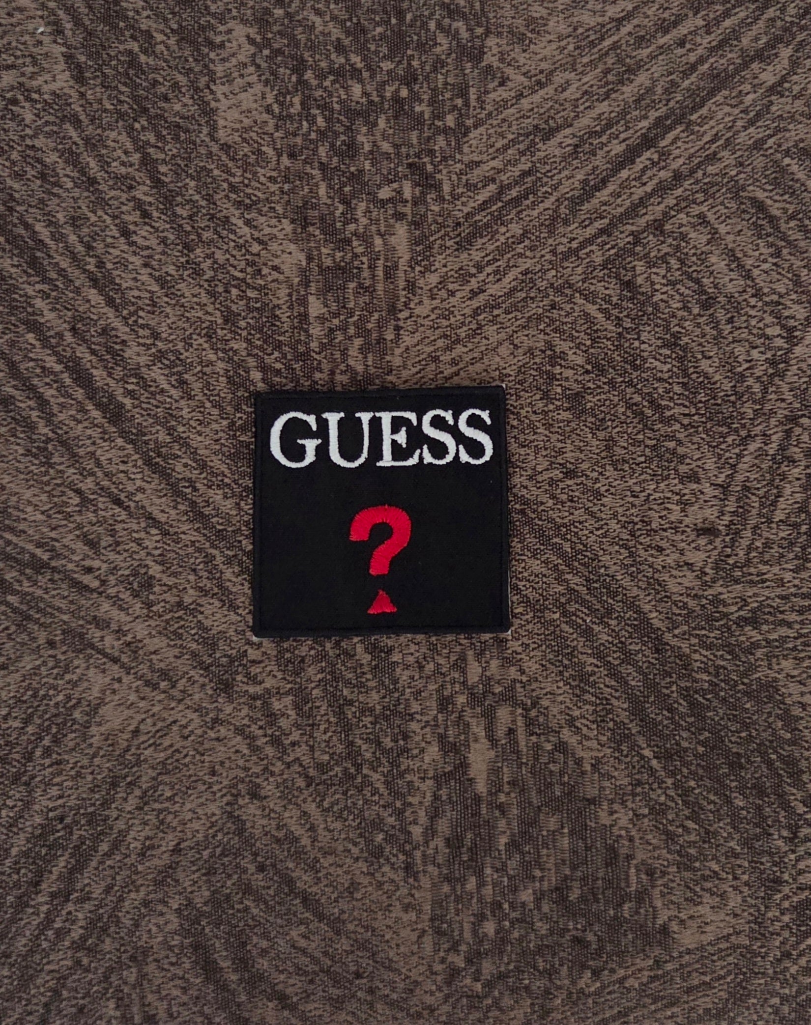 Patch Toppa Replica Guess 5x5cm Ricamata Termoadesiva e da Cucire