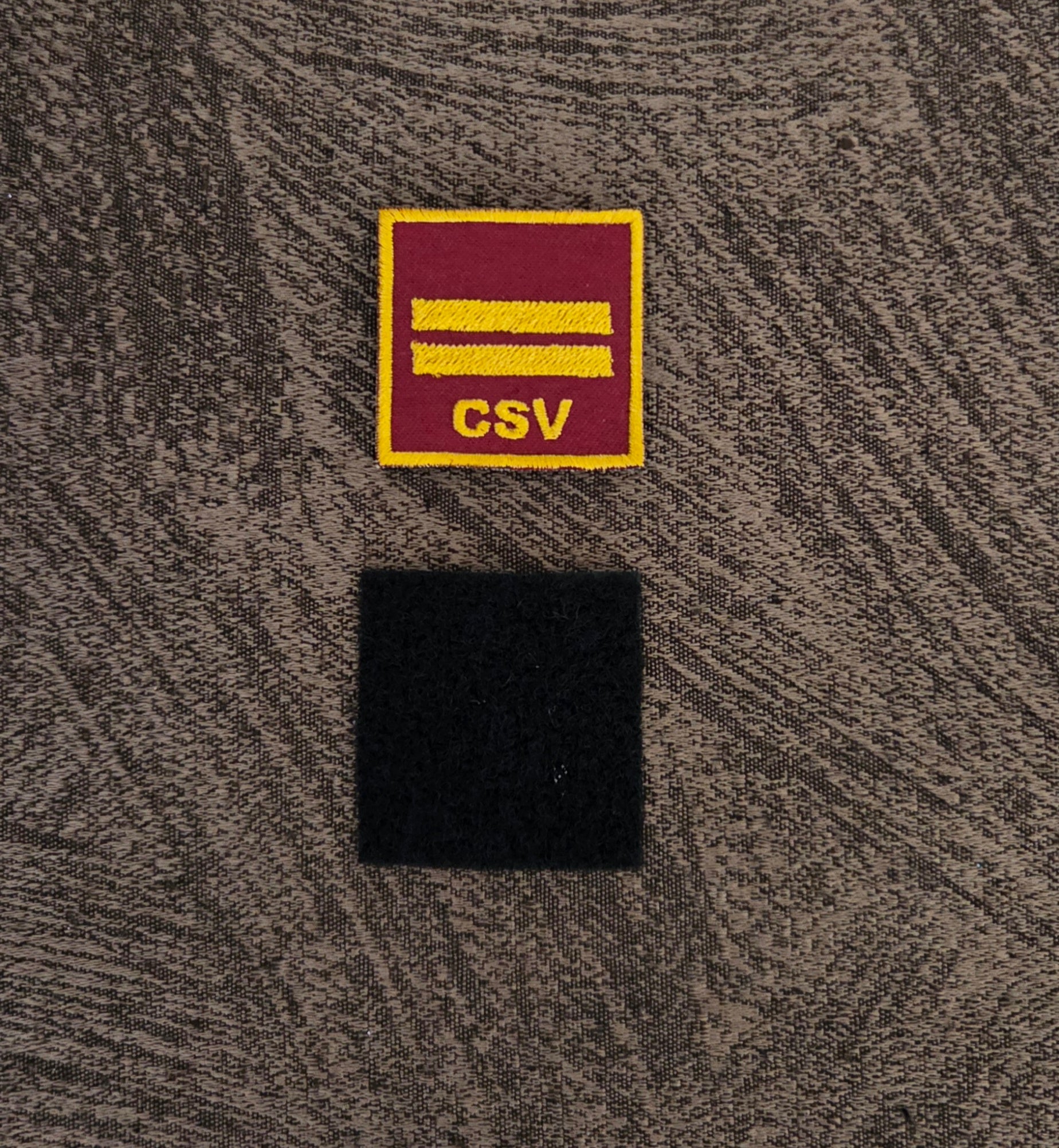 Scratch Patch Vigili del Fuoco CSV con Velcro M.eF. 4X4CM