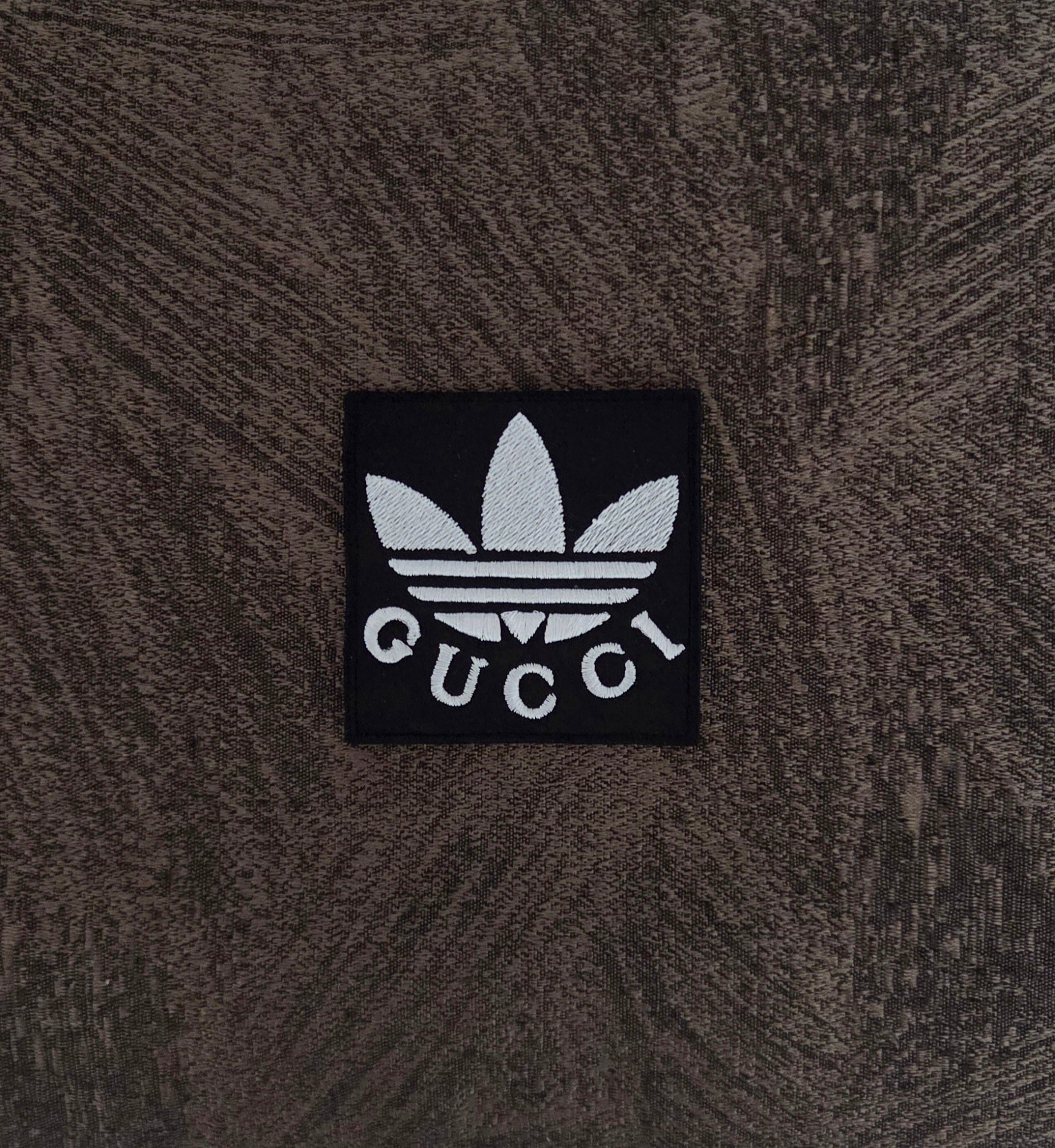 Patch Toppa Replica Gucci Adidas 7x7cm Ricamata Termoadesiva e da cucire