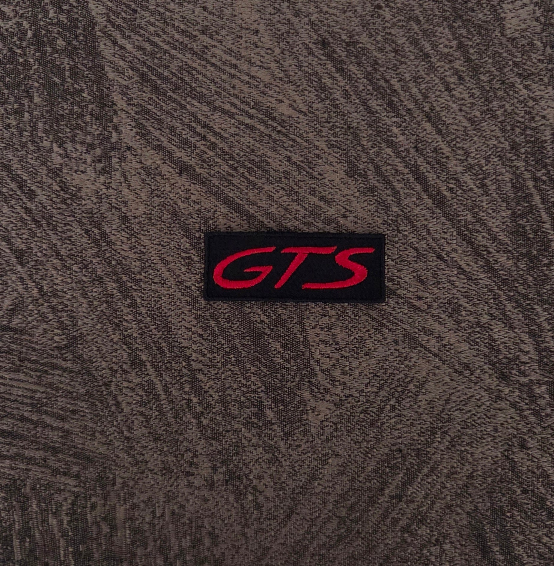 Patch Toppa Ricamata Porsche GTS 6X2.5CM Termoadesiva e da Cucire