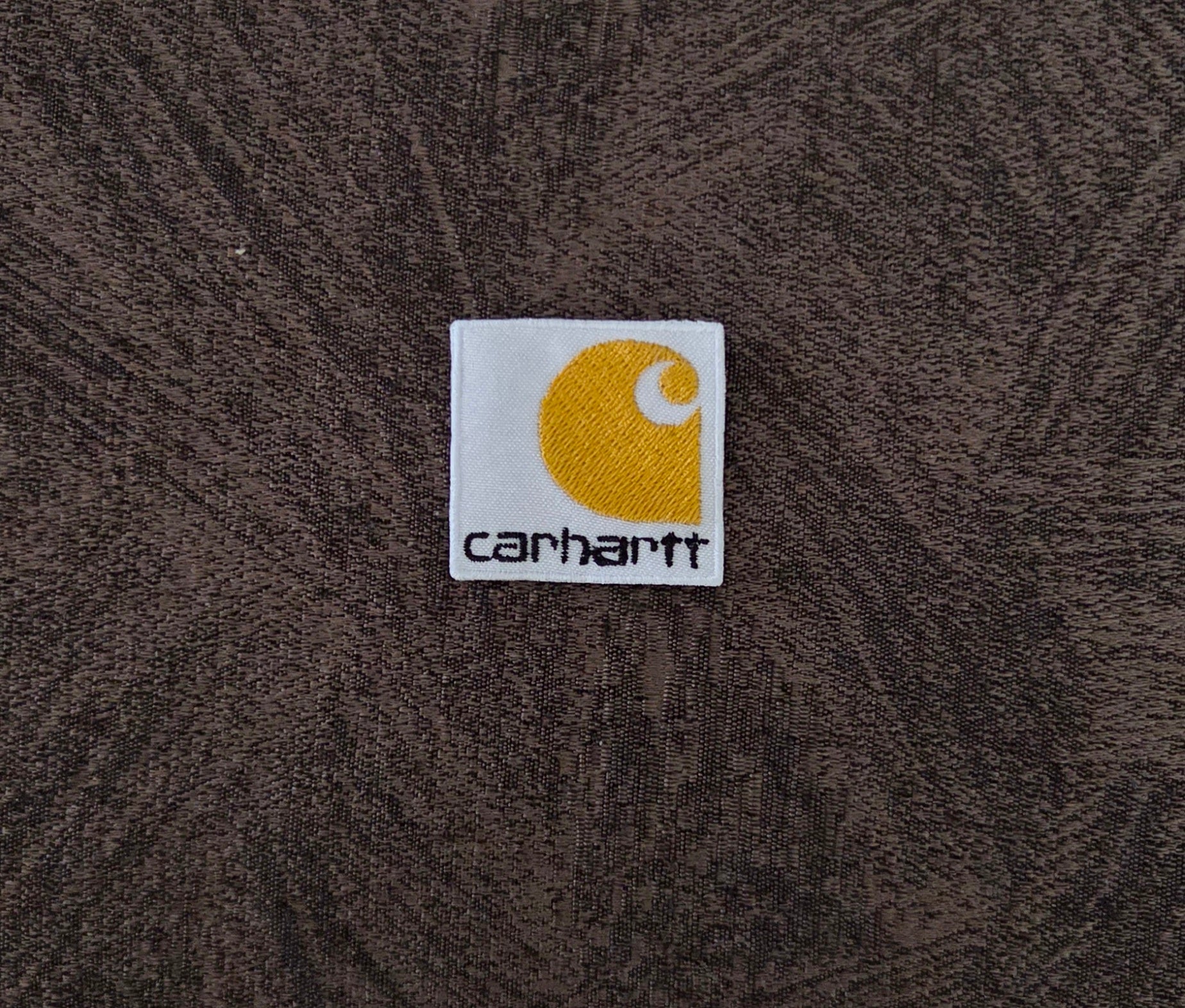 Patch Toppa Replica Carhartt 4x4cm Ricamata Termoadesiva o da Cucire