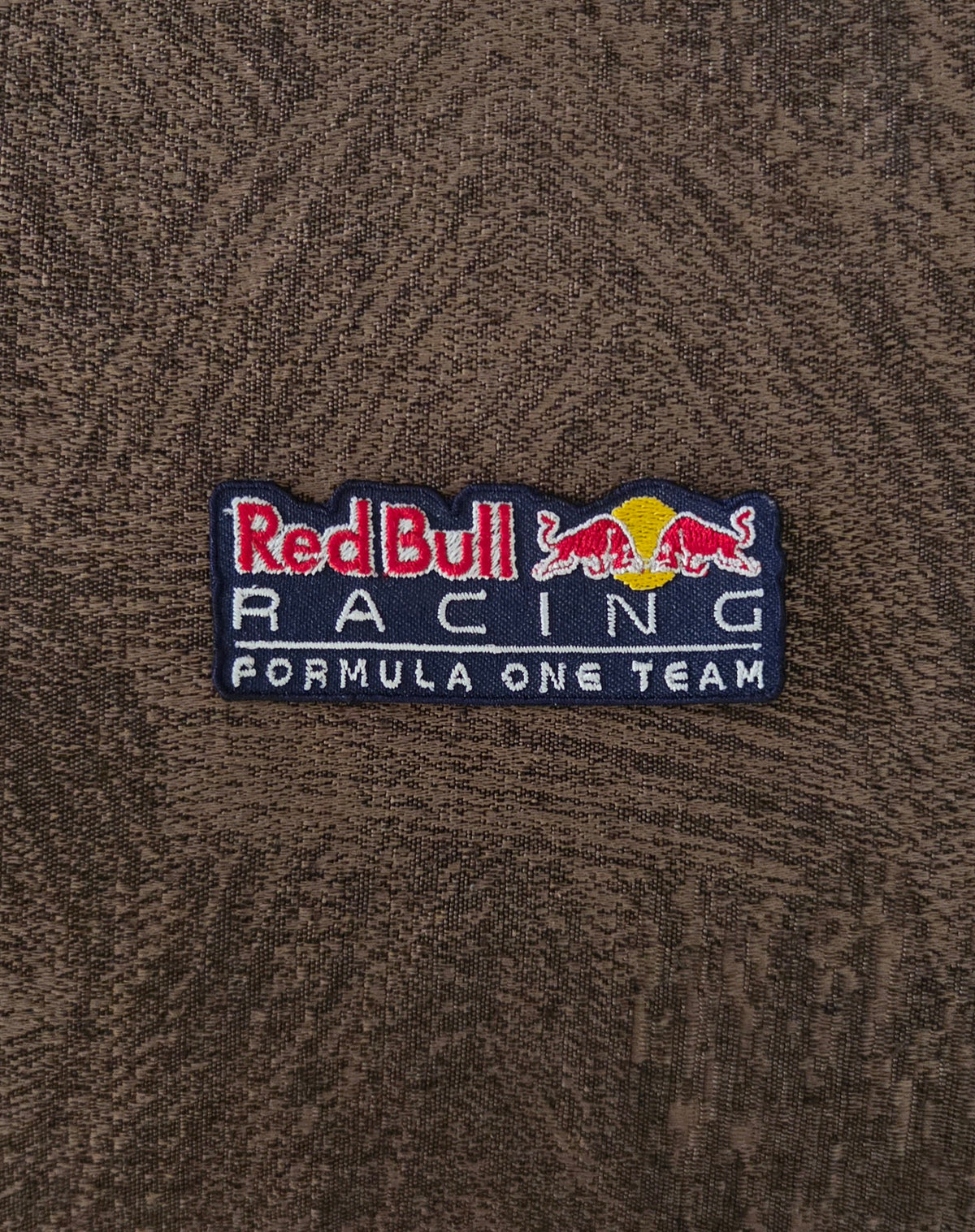 Patch Toppa Ricamata Red Bull Racing Formula One Team Termoadesiva e da Cucire 8X3,5 CM