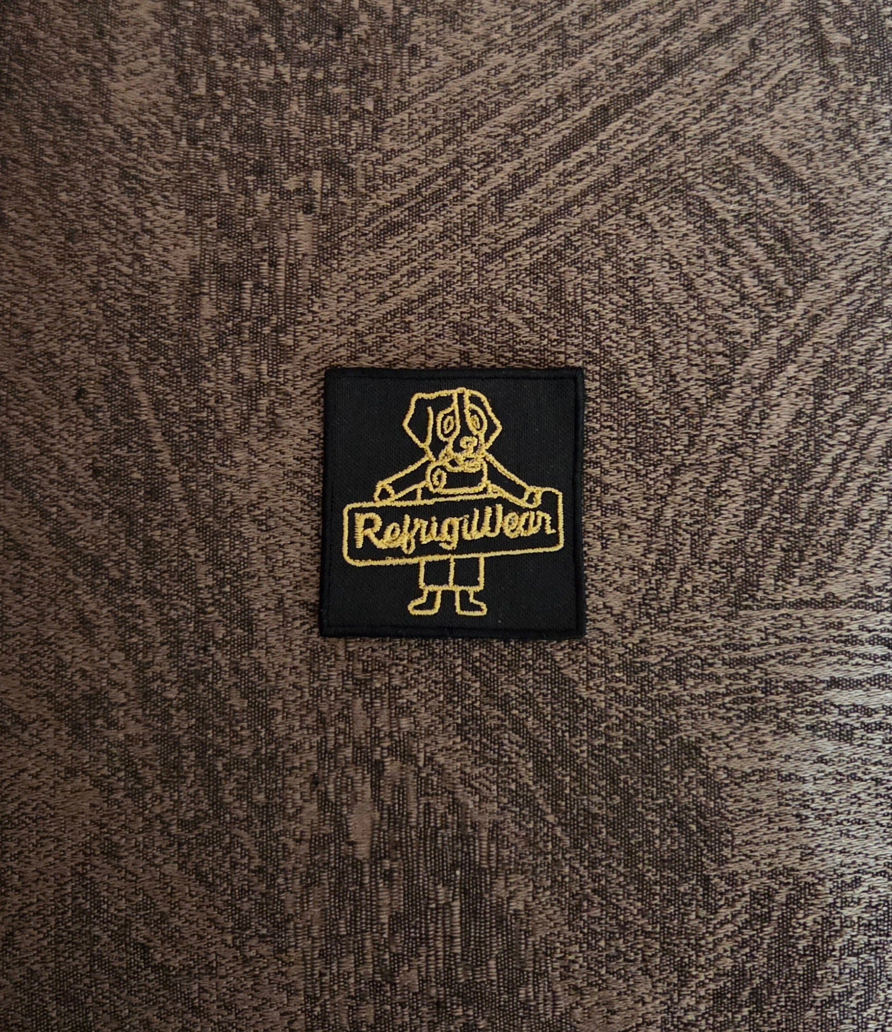 Patch Replica 5x5cm Refrigiwear Embroidered Iron-on and Sew-on