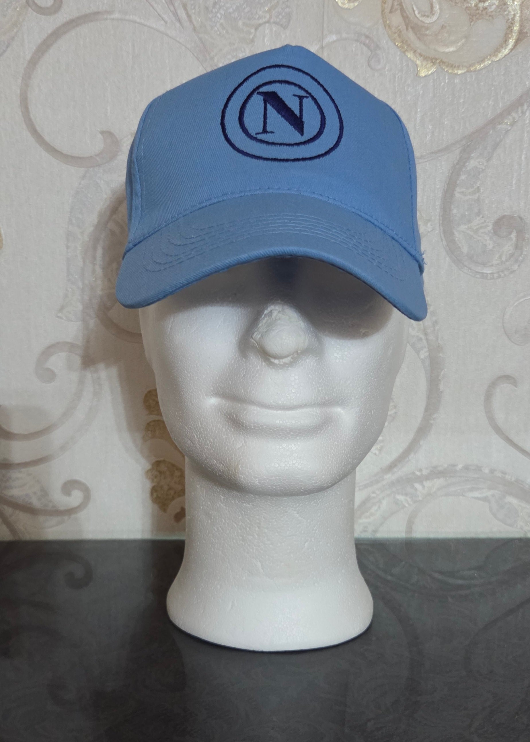 Berretto Cappello Napoli Calcio Ricamato