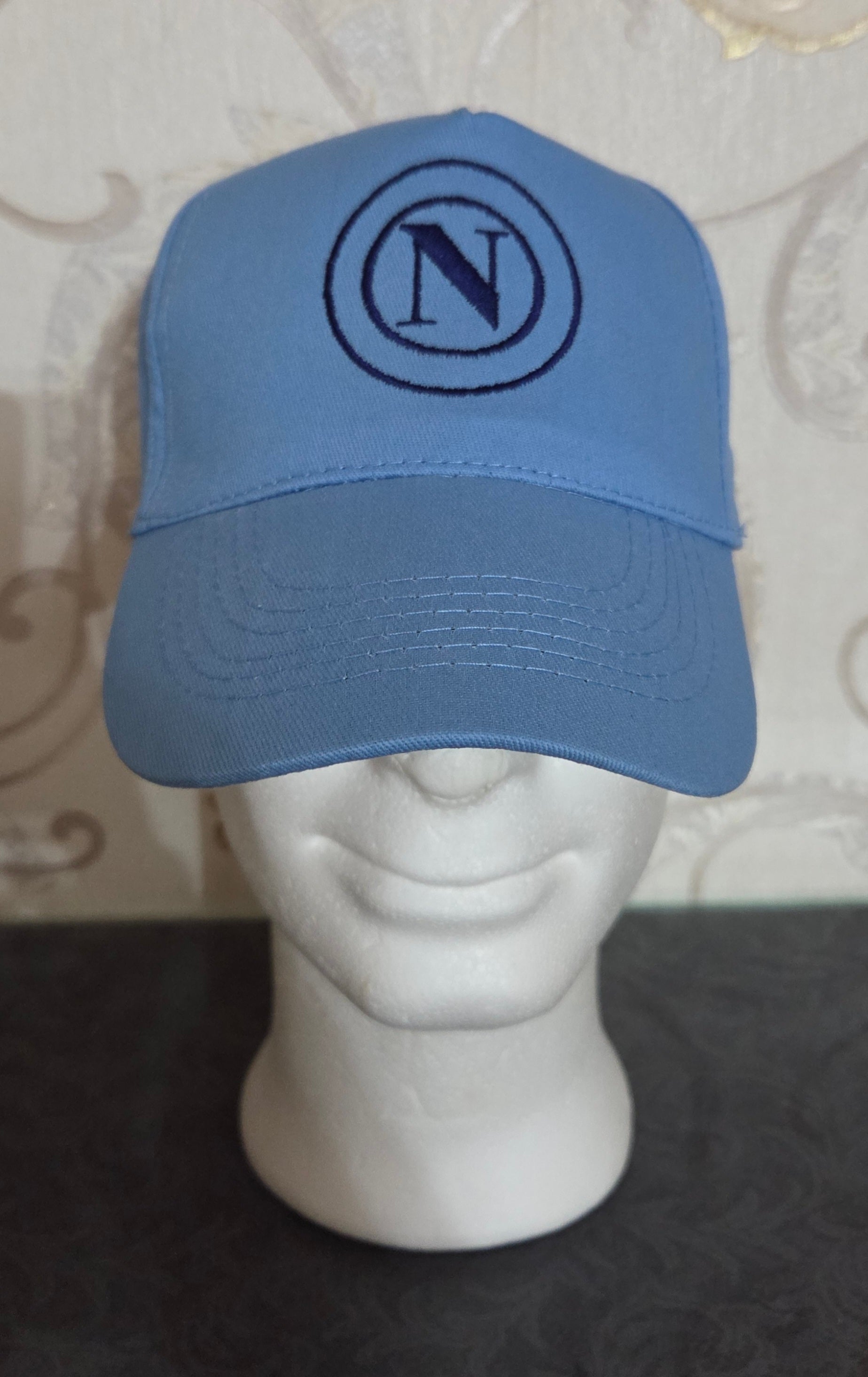 Berretto Cappello Napoli Calcio Ricamato