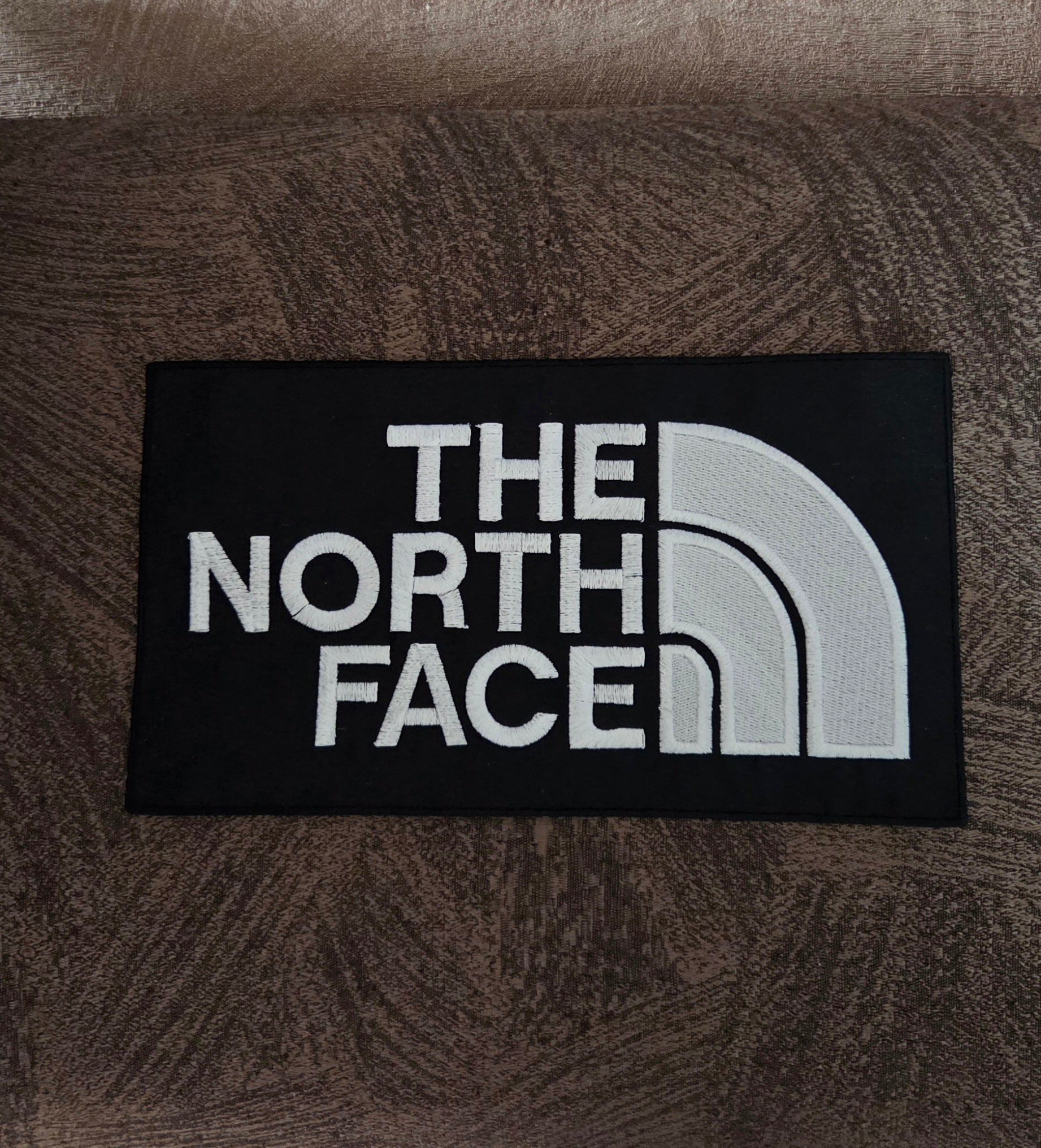 Patch Replica The North Face 8x4cm Embroidered Iron-on or Sew-on