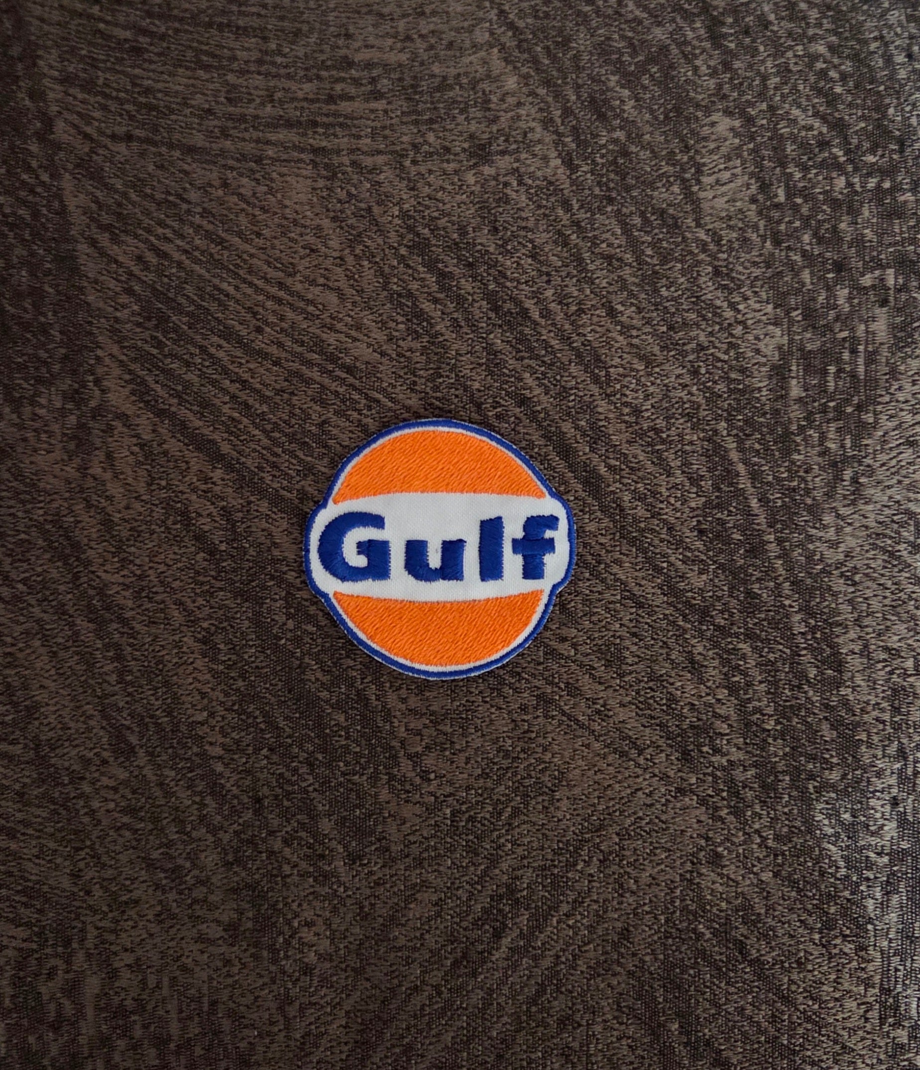 TOPPA PATCH Gulf 6x5.5cm Ricamata Termoadesiva e da Cucire