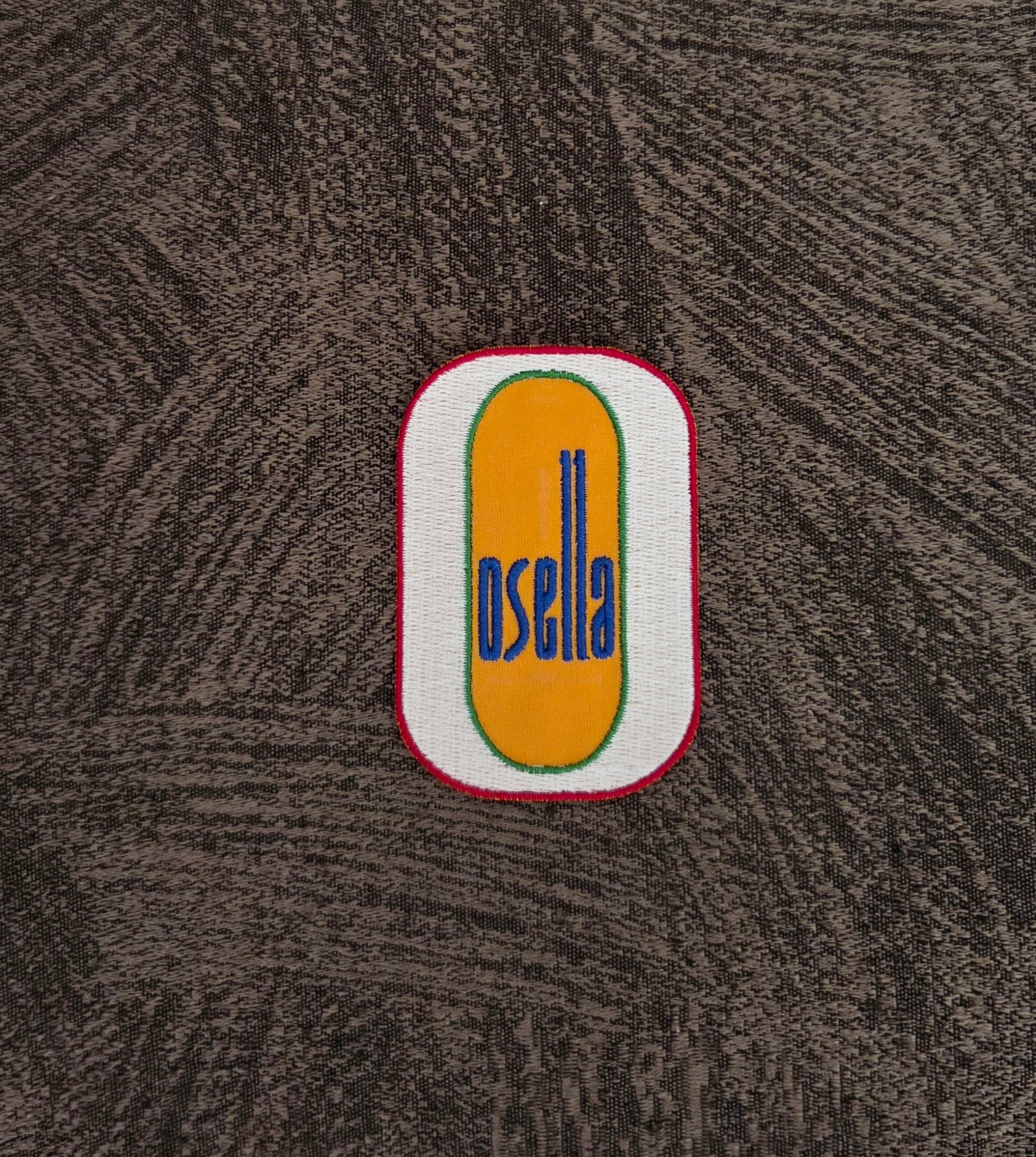 Patch Toppa Osella Corse Ricamata Termoadesiva e da Cucire 8x5 cm