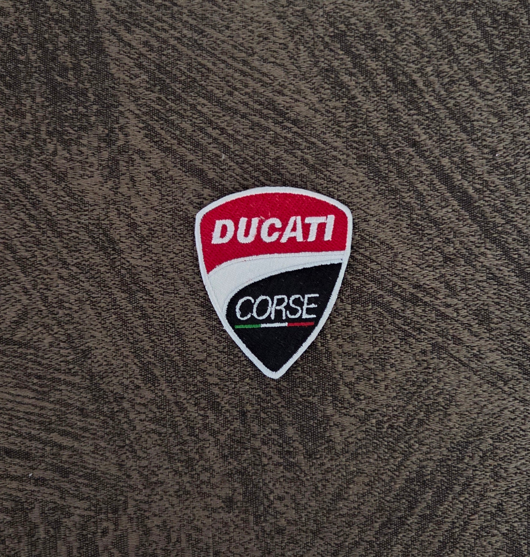 Patch Toppa Ricamata Ducati Corse 6X5.2CM Termoadesiva e da Cucire