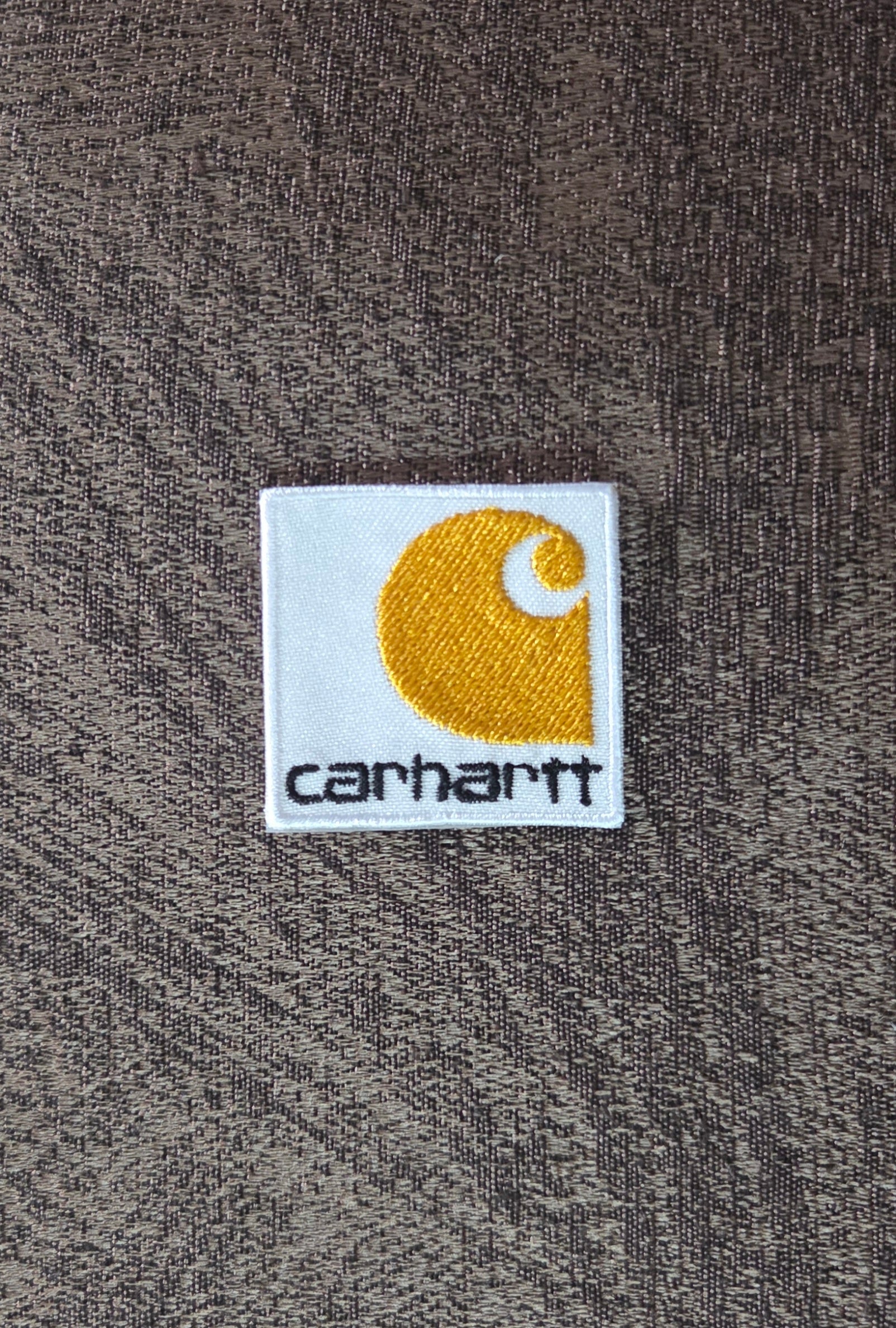 Patch Replica Carhartt 4x4cm Embroidered Iron-on or Sew-on