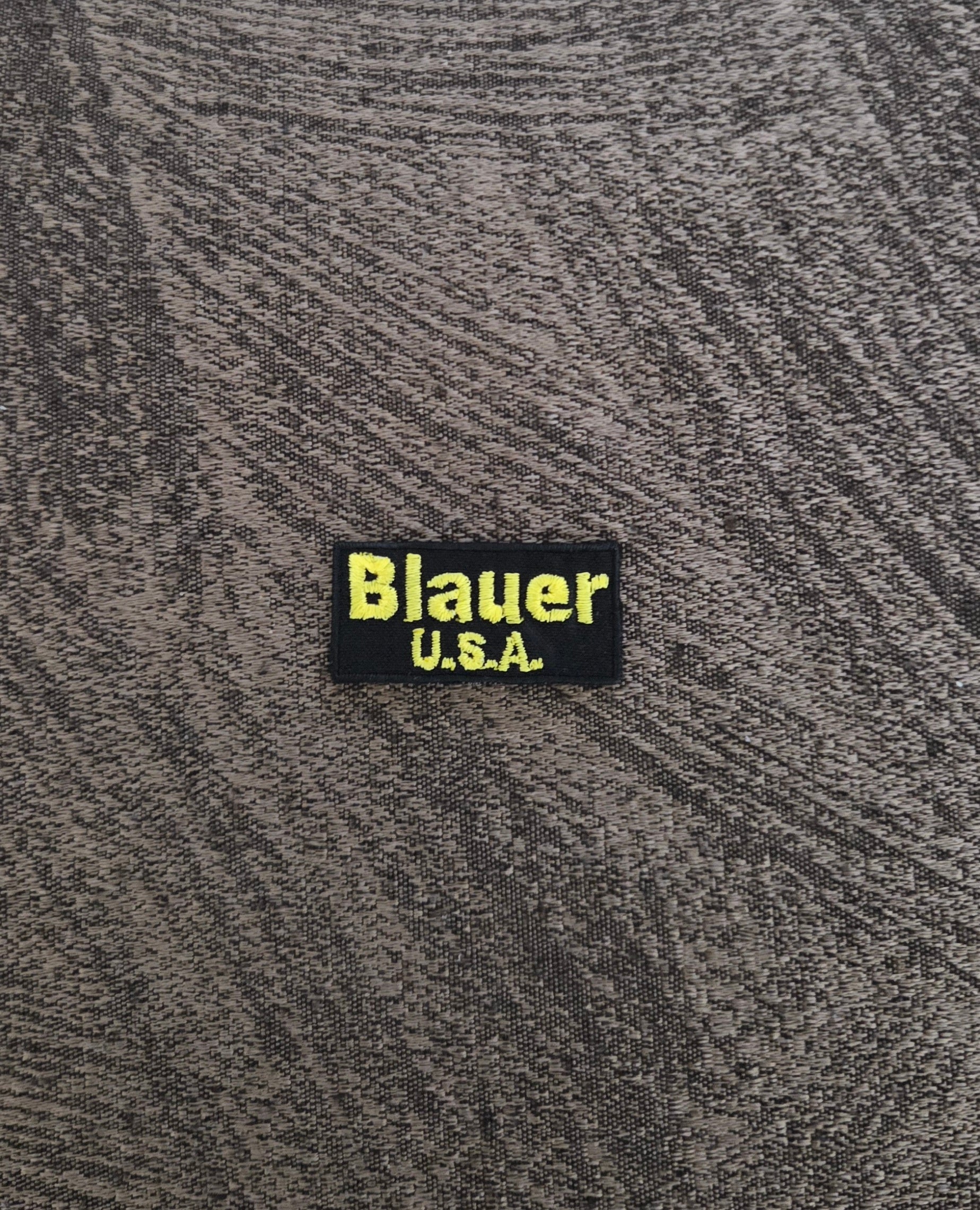 Blauer Patch Toppa Replica Etichetta Ricamata Termoadesiva e da Cucire 4x2cm