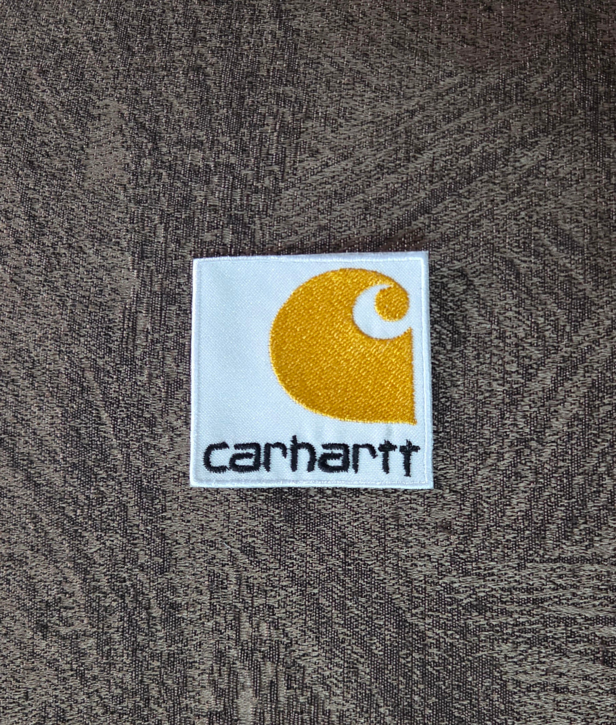 Patch Toppa Replica 6x6cm Carhartt Ricamata Termoadesiva e da Cucire