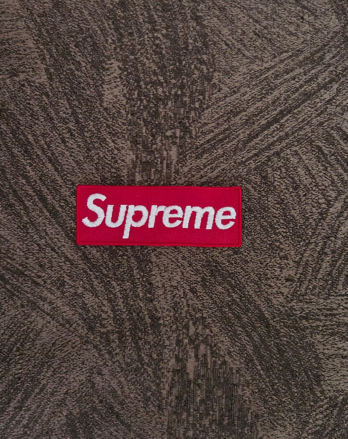 Patch Replica Supreme Ricamata Termoadesiva e da cucire 8x3 cm