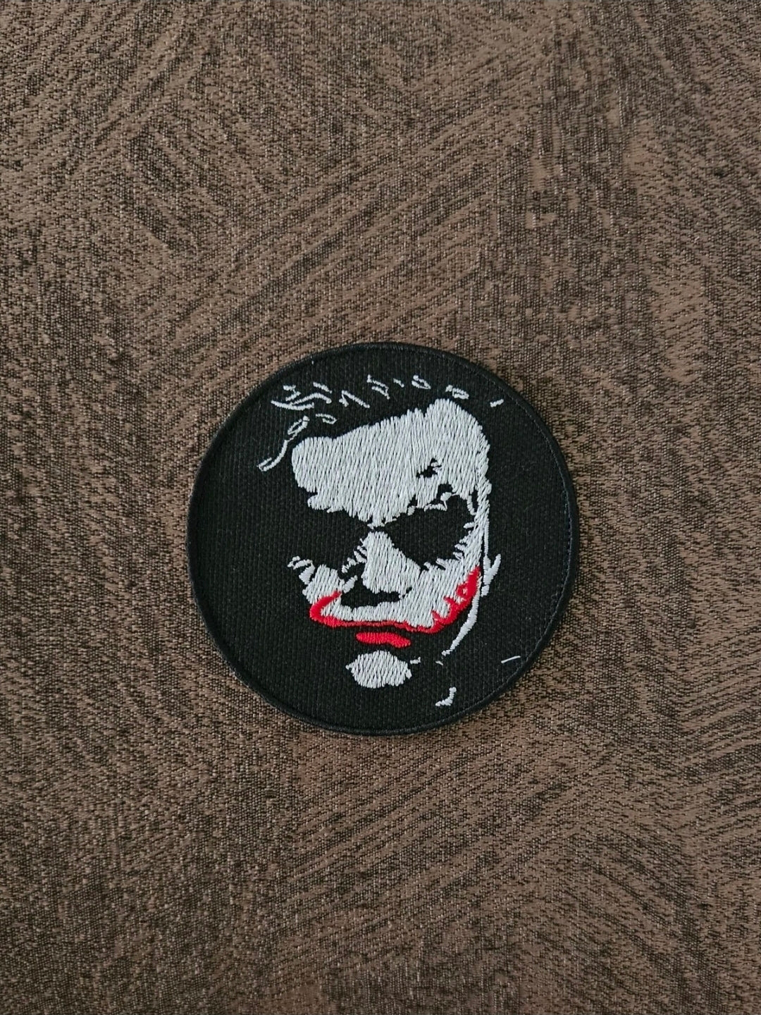 Patch Toppa Milan Calcio Curva Sud Banditi Joker 9CM Ricamata Termoadesiva e da Cucire