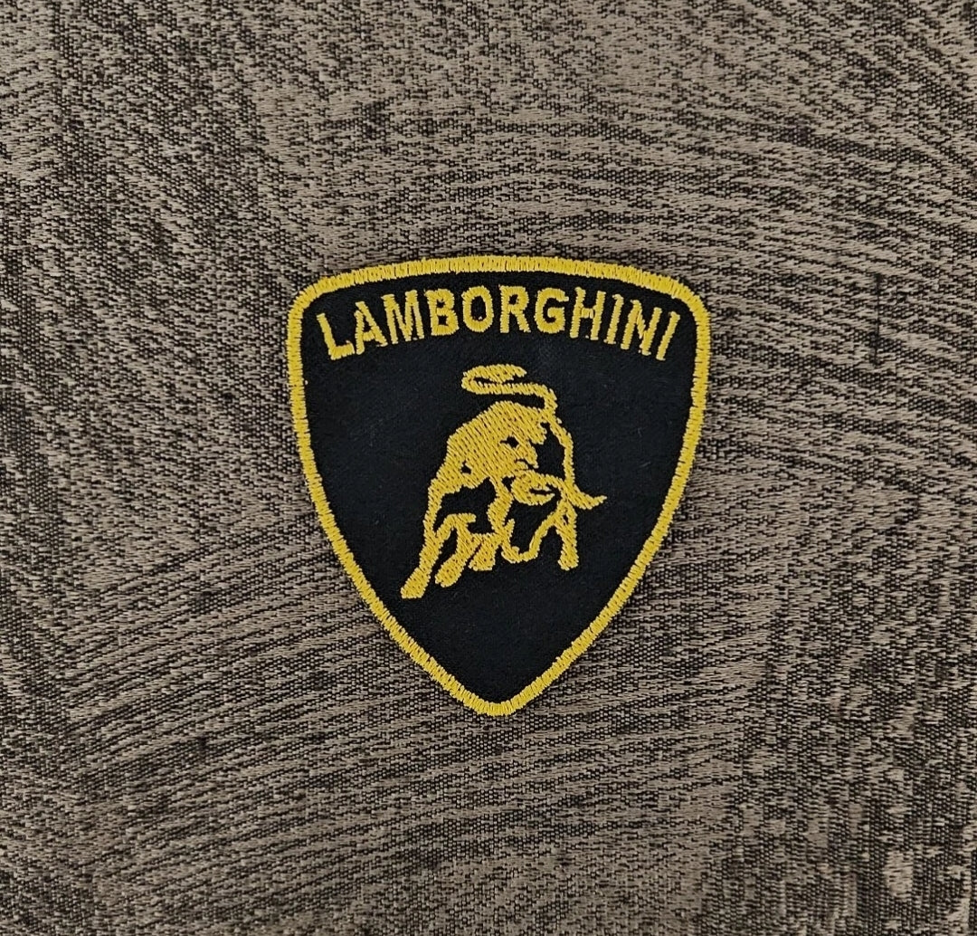 Parche bordado para planchar o coser Lamborghini de 7 x 6 cm