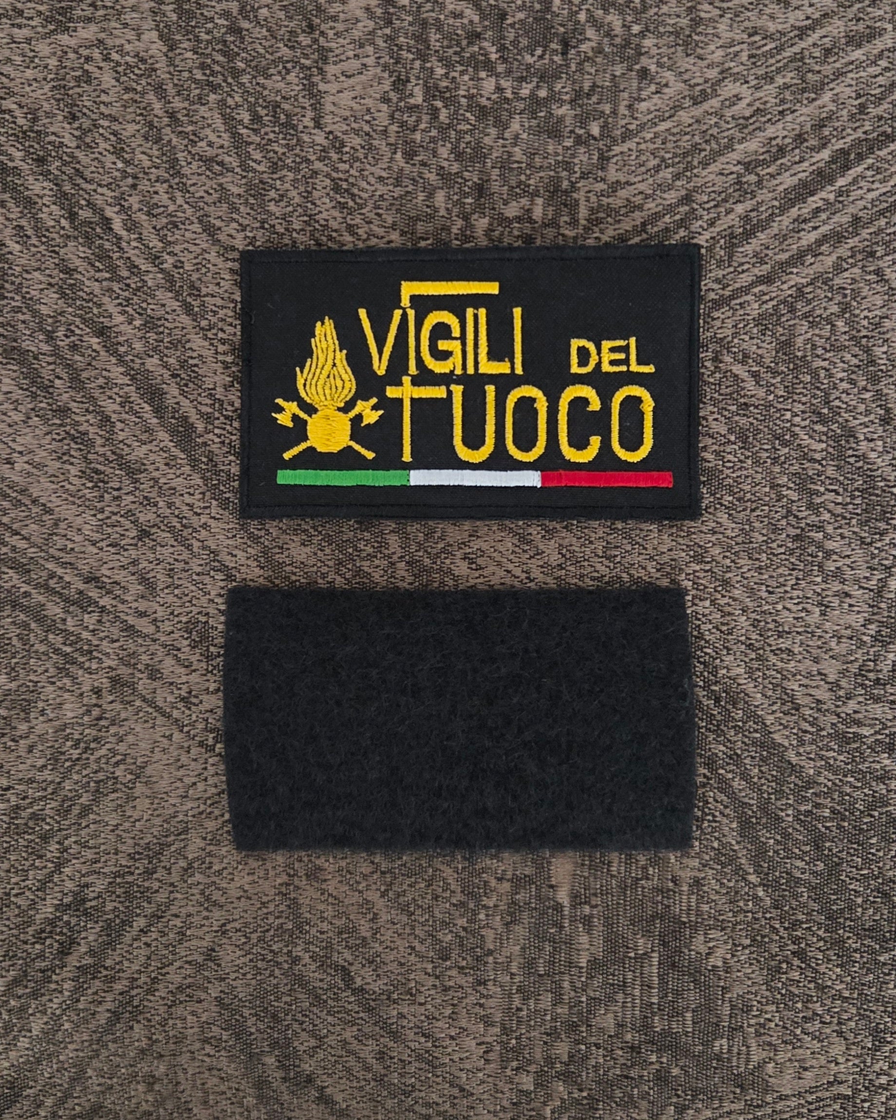 Toppa Scratch Patch Vigili del Fuoco con Velcro M.eF. 8X5CM