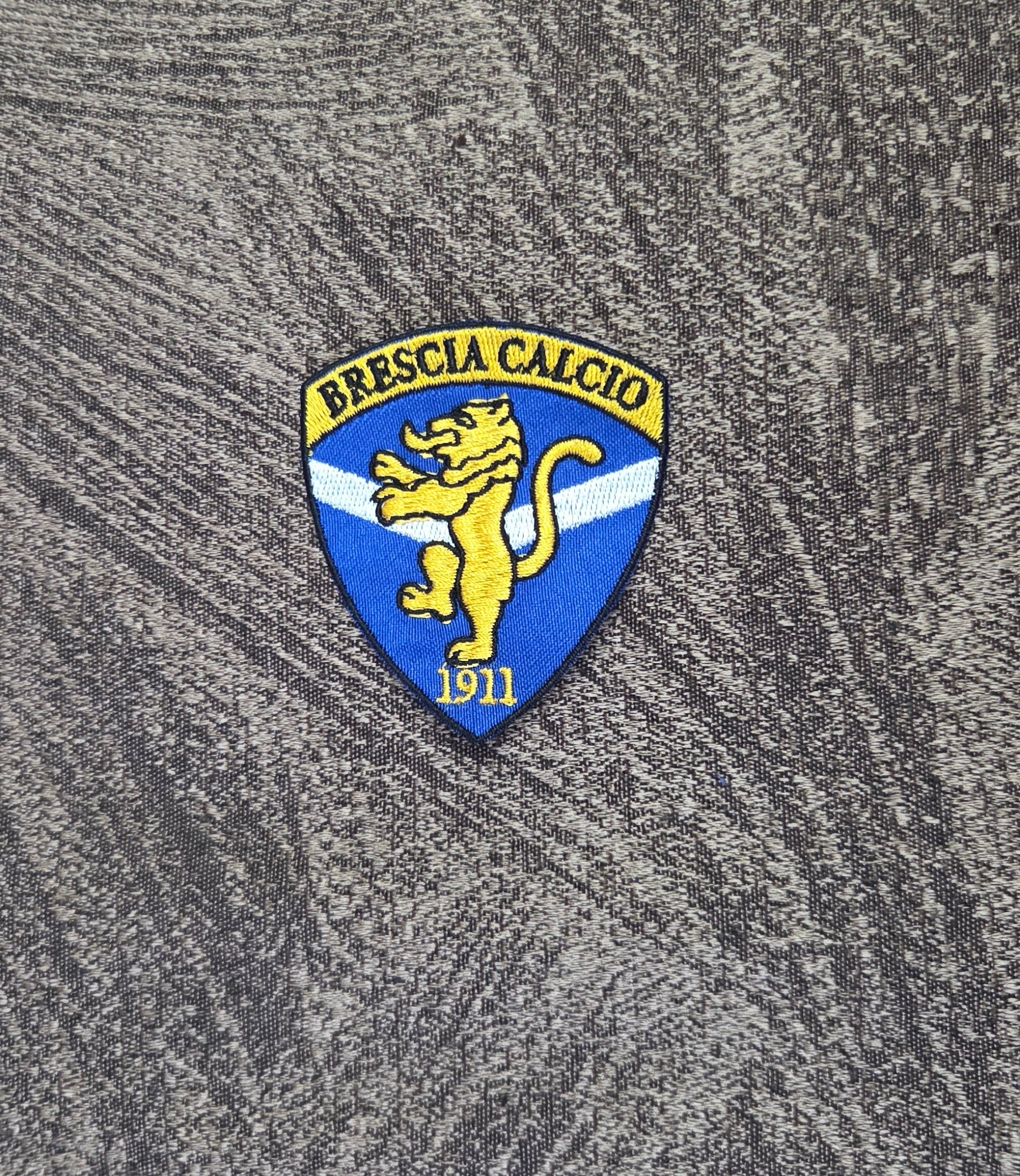 TOPPA PATCH STEMMA BRESCIA CALCIO RICAMATA TERMOADESIVA e DA CUCIRE 6,5X5,5cm