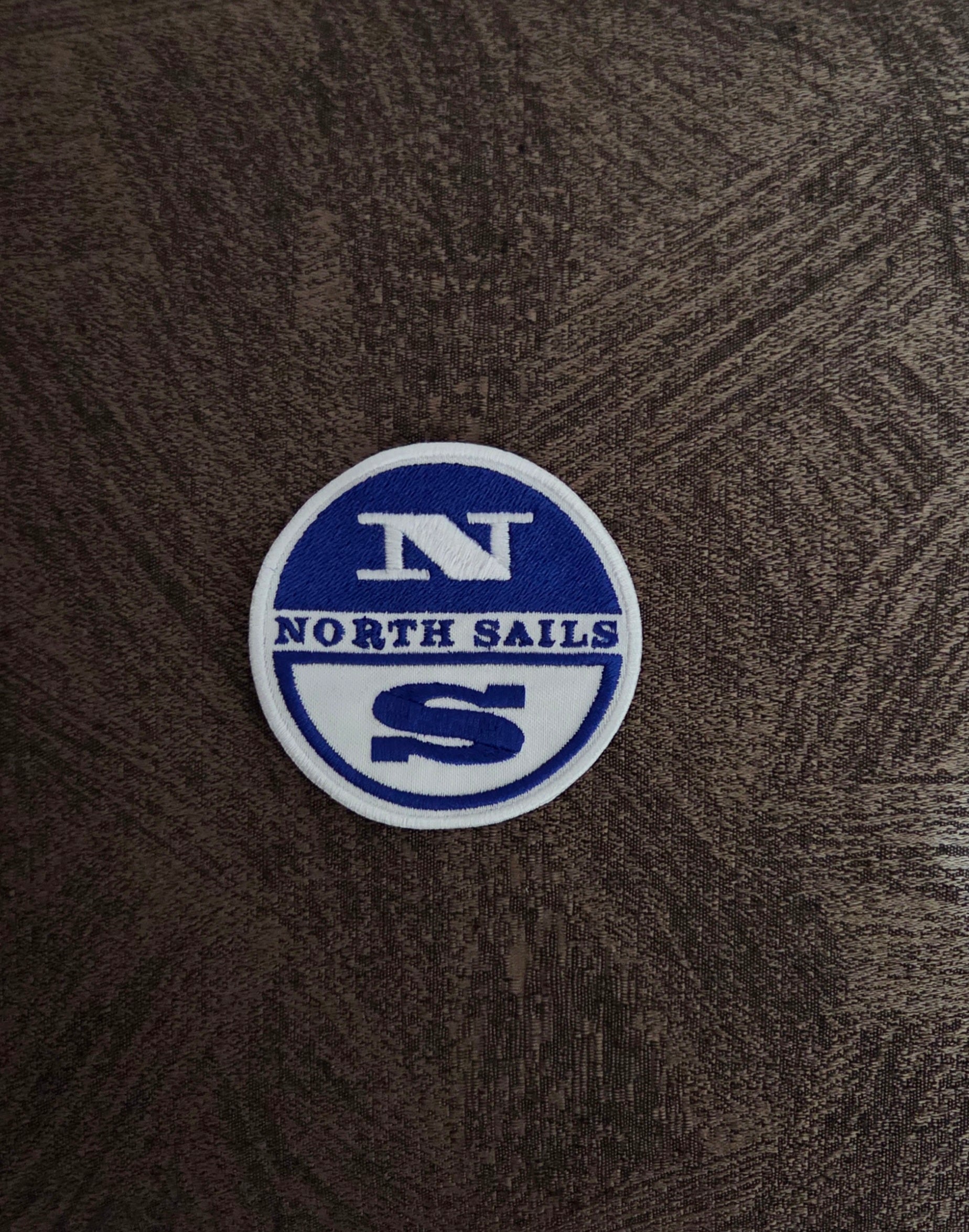 Patch Toppa Replica North Sails Diametro 8cm Termoadesiva e da Cucire
