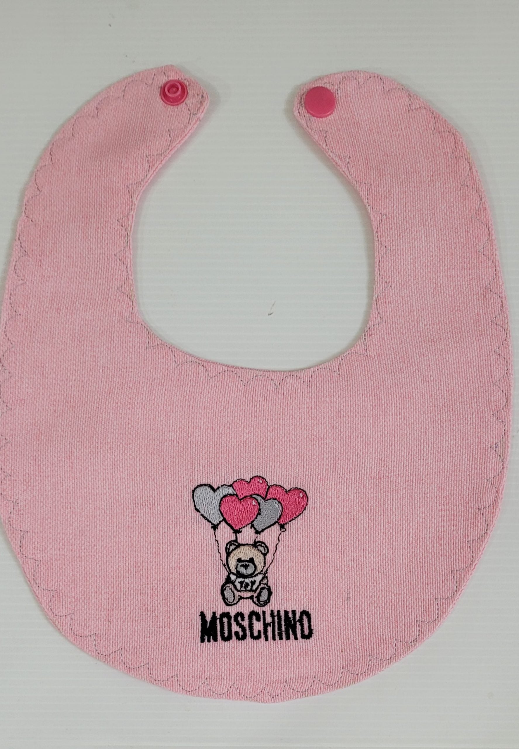 Bavetta Bavaglino Artigianale con ricamo personalizzabile logo nome o frase!