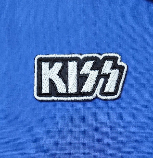 Parche Rock Kiss Parche bordado para planchar o coser 6,5 x 3,5 cm