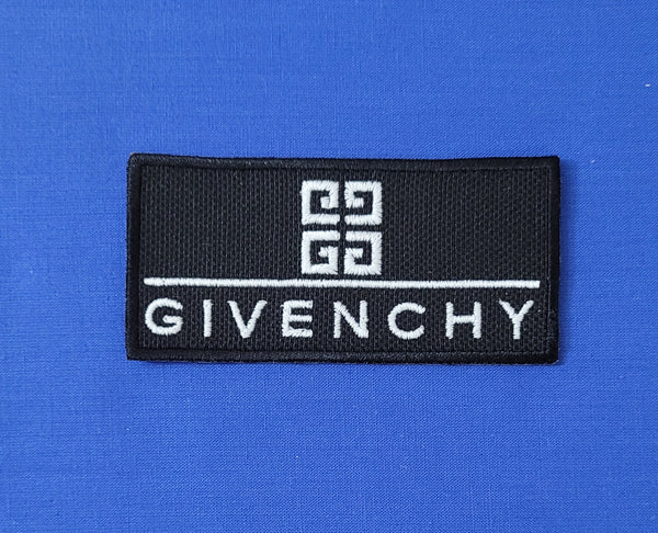 Patch Replica Brand Givenchy Embroidered Iron-on or Sew-on 9.5x4.5 cm