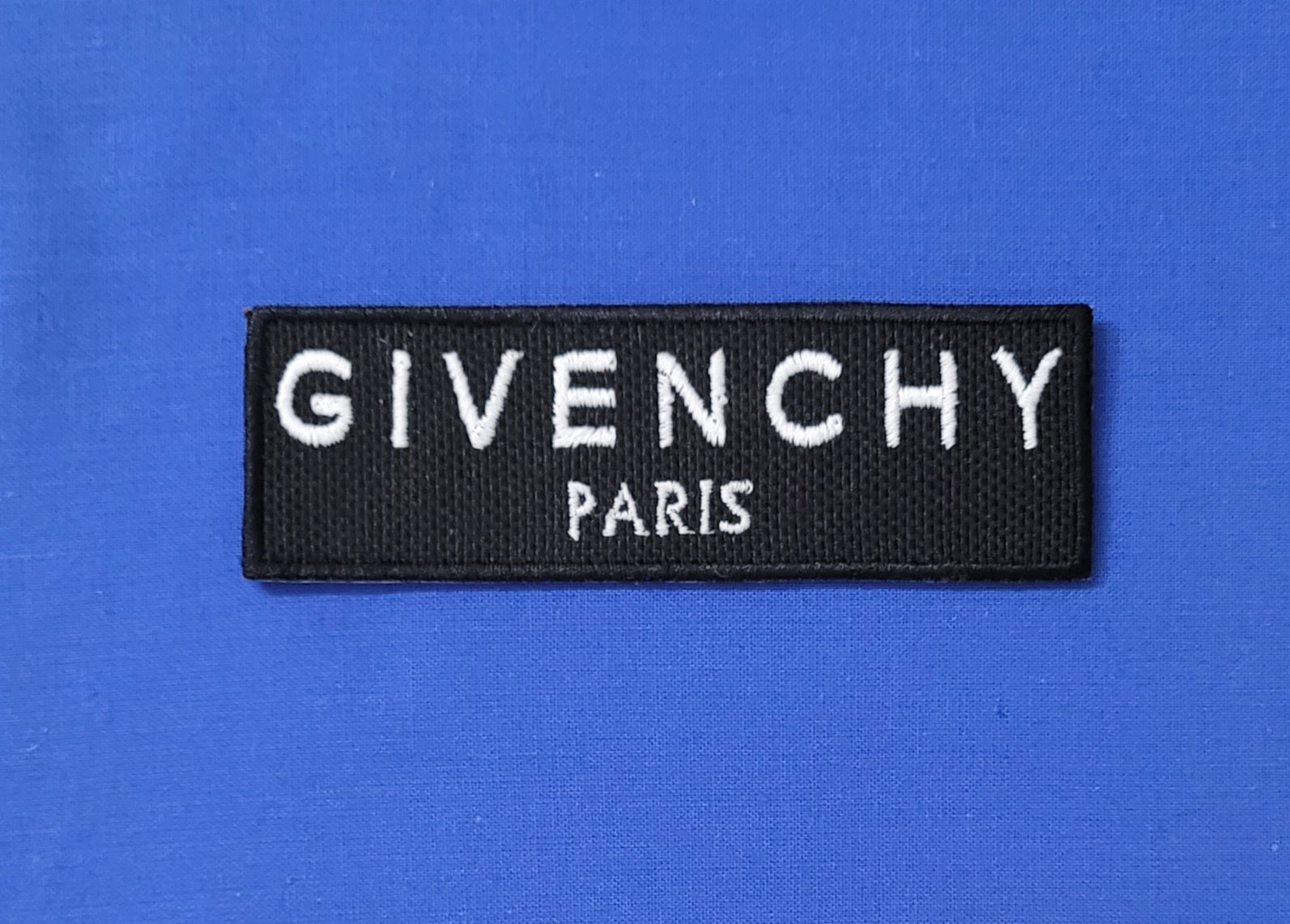 Patch Toppa Replica Givenchy 9,5x3cm Ricamata Termoadesiva e da Cucire
