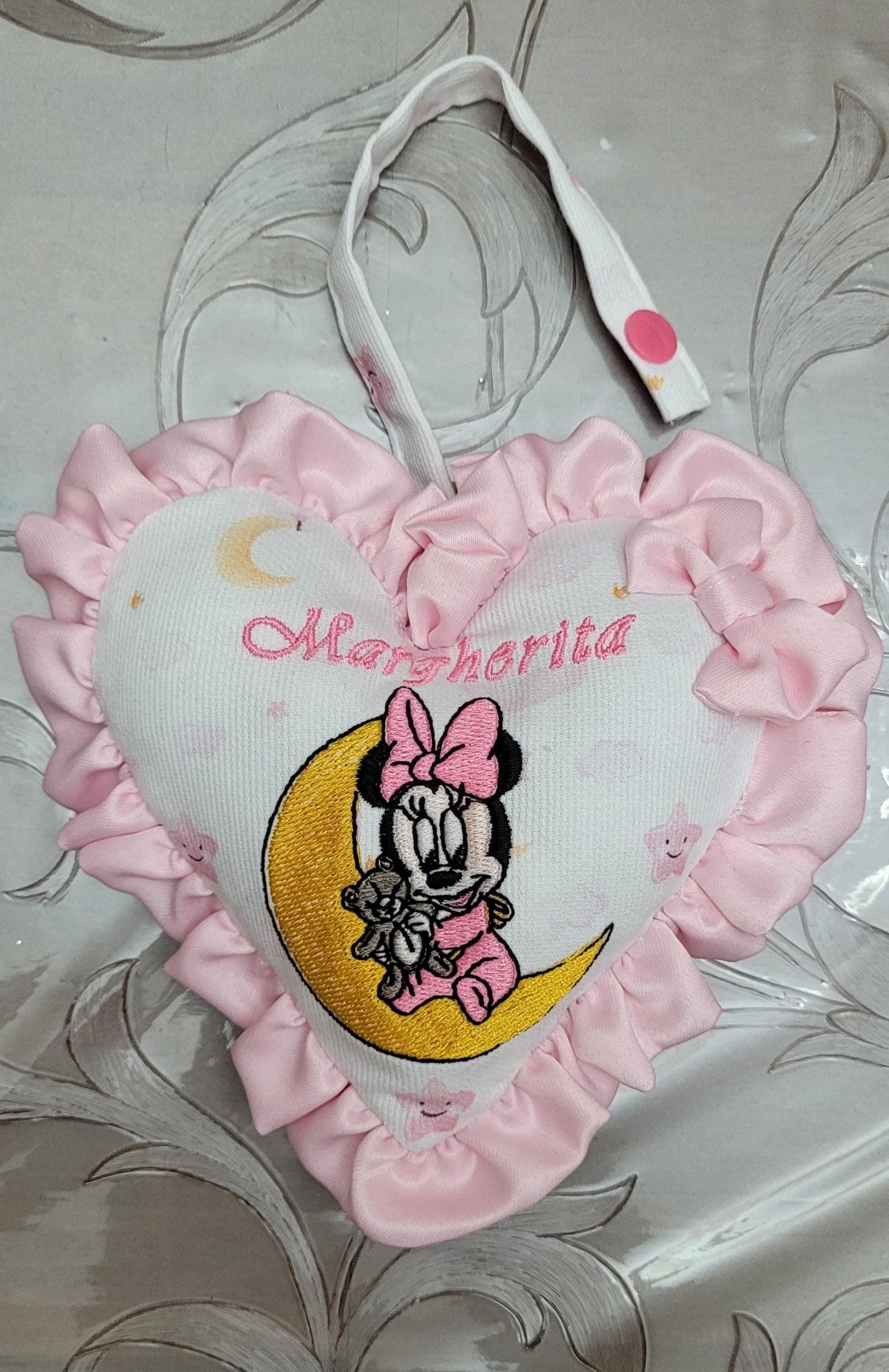 Appendino Artigianale per culla passeggino ecc. Personalizzabile!