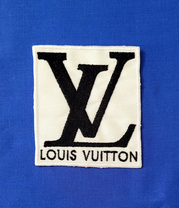 Patch Toppa Replica Brand louis Vuitton LV Ricamata Termoadesiva o da Cucire 8x7 cm