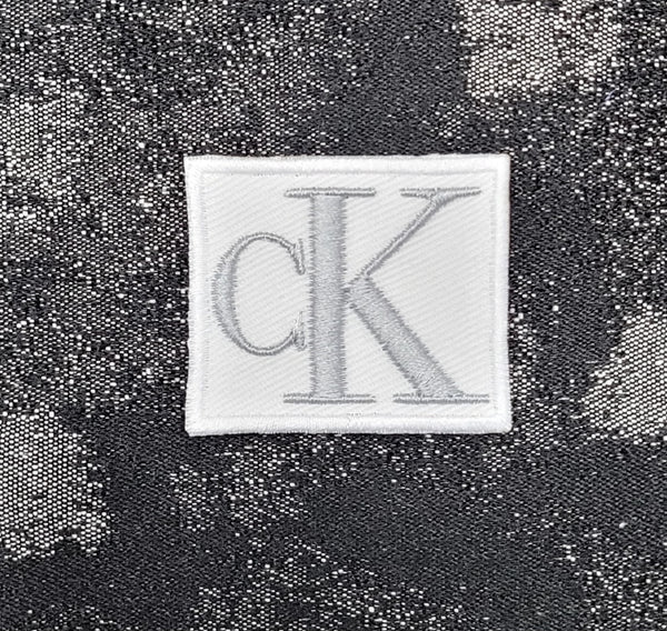 Patch Replica Brand Calvin Klein Embroidered Iron-on or Sew-on 5x5 cm