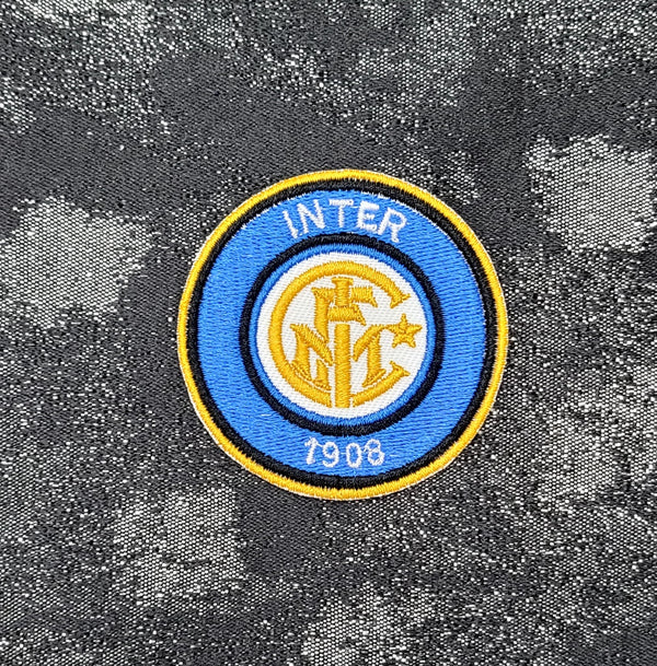 Patch Toppa Ricamata Inter Calcio Termoadesiva o da Cucire Diametro 6 CM