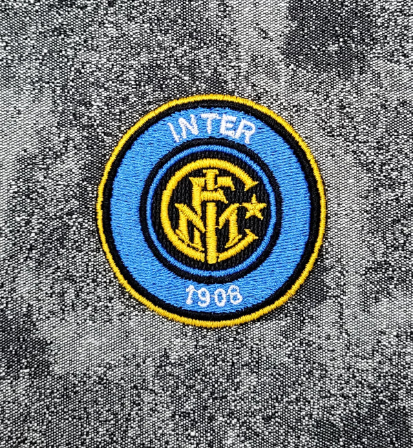 Patch Toppa Ricamata Inter Calcio Termoadesiva o da Cucire Diametro 6 CM