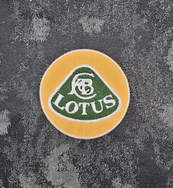 Patch Toppa Brand Lotus Ricamata Termoadesiva o da cucire Diametro 9 cm