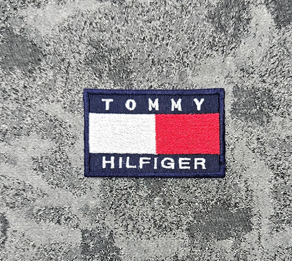 Patch Toppa Replica Tommy Hilfiger Jeans 8x5cm Ricamata Termoadesiva e da cucire