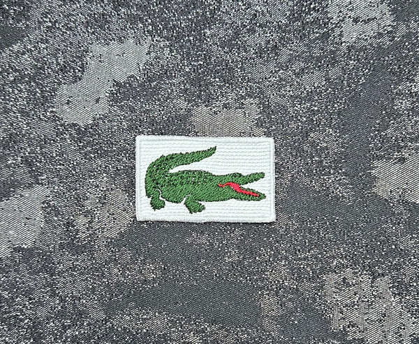 Patch Lacoste Replica 5x3cm Embroidered Iron-on and Sew-on