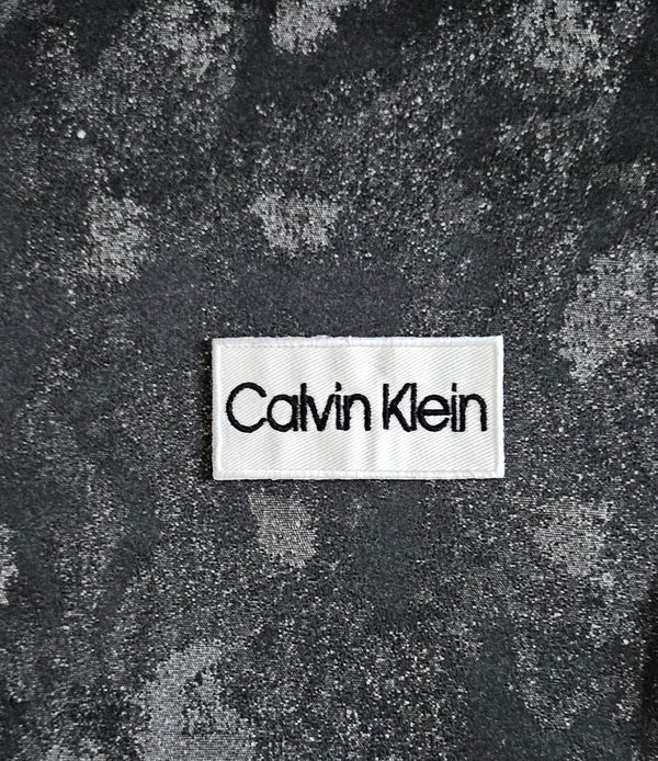 Patch Replica Calvin Klein 8x4cm Embroidered Iron-on and Sew-on