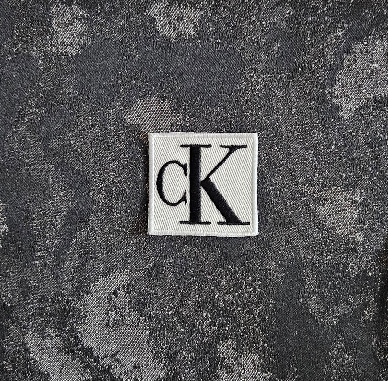 Patch Replica Calvin Klein 5x5cm Embroidered Iron-on and Sew-on