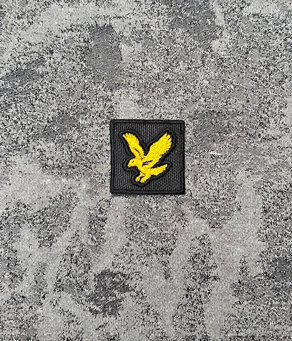 Patch Toppa Replica Brand Lyle and Scott Ricamata Termoadesiva o da Cucire 4X4 CM